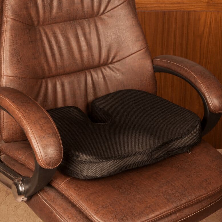 Althea - Work From Home Combo - HR Foam Lumbar Backrest Pillow & Coccyx Tailbone Support Seat Cushion - Medium Firm Combo-Back-Seat The White Willow