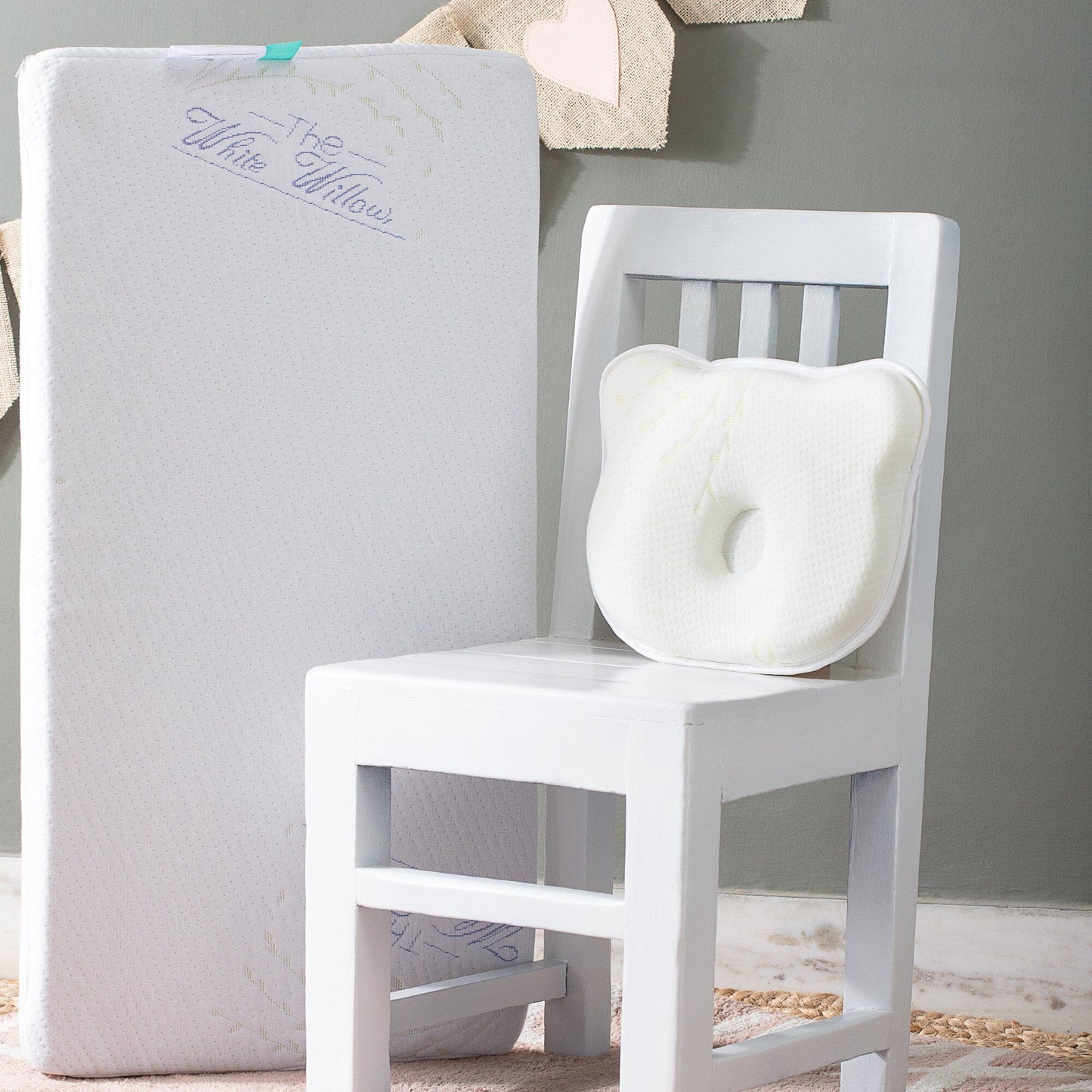Baby Blush - Baby Support Combo - Medium Firm Combo-0-12 Months-Baby-Pillow The White Willow