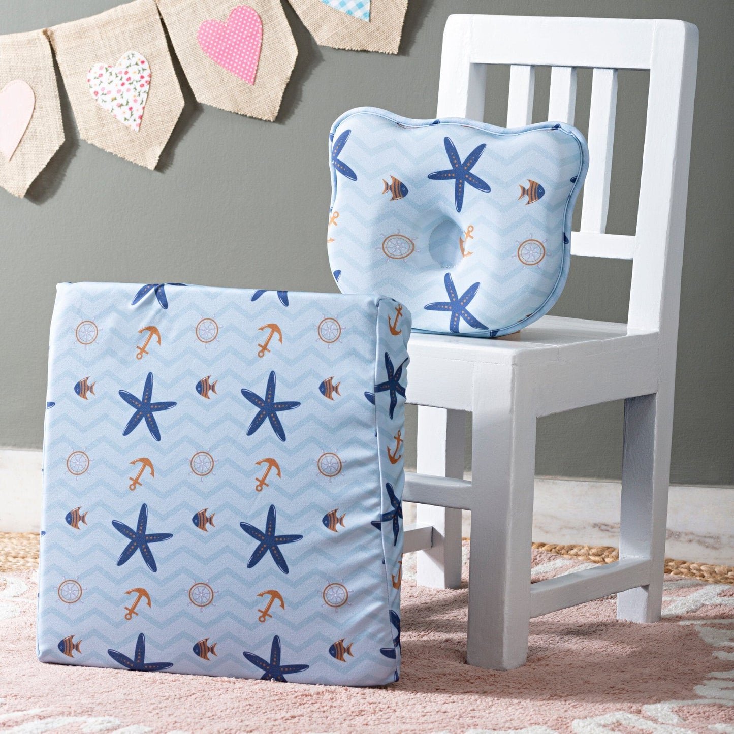 Baby Love - Baby Essentials Combo - Medium Firm Combo-0-12 Months-Baby-Pillow The White Willow