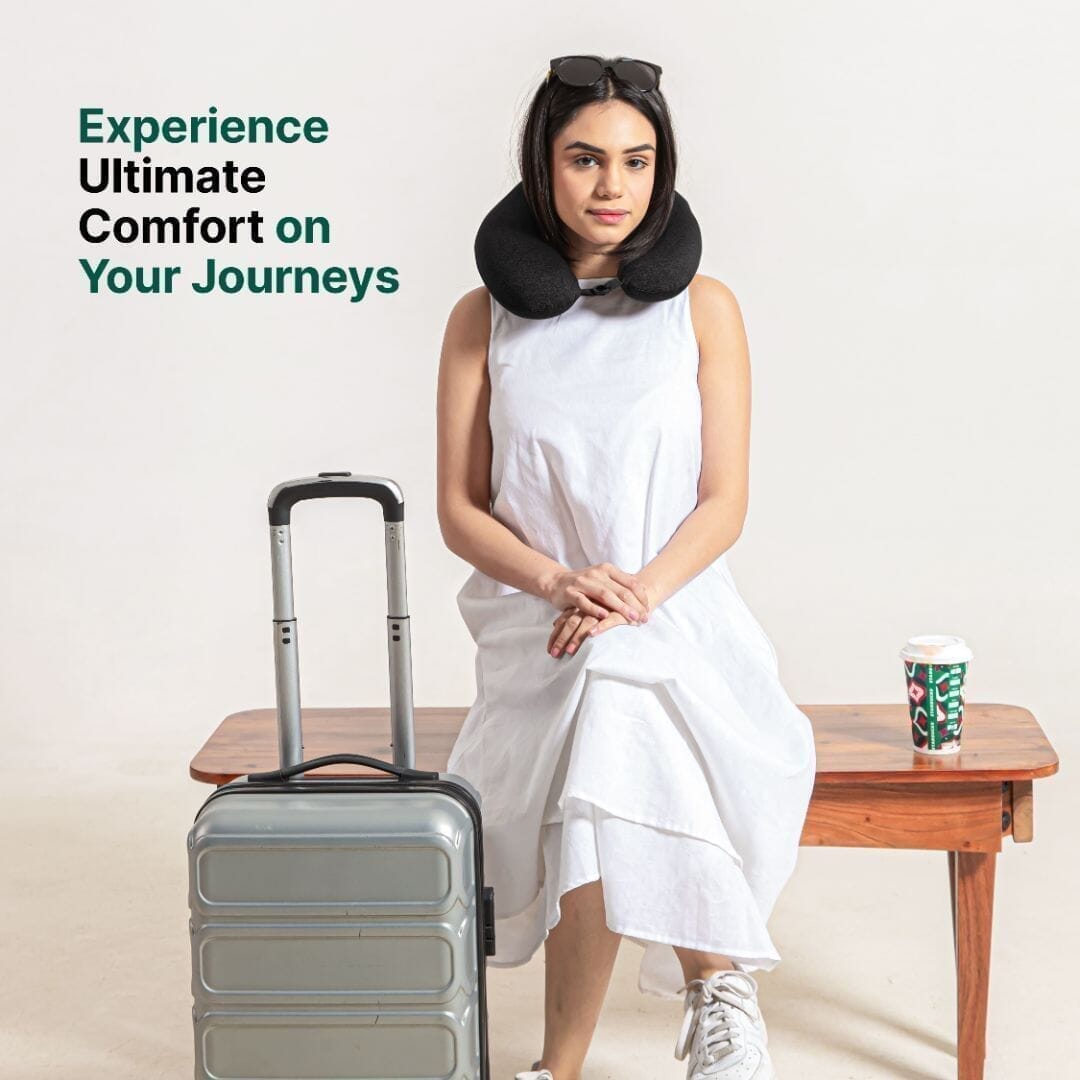 Classic Comfort Plus Travel Neck Pillow Travel Pillow The White Willow