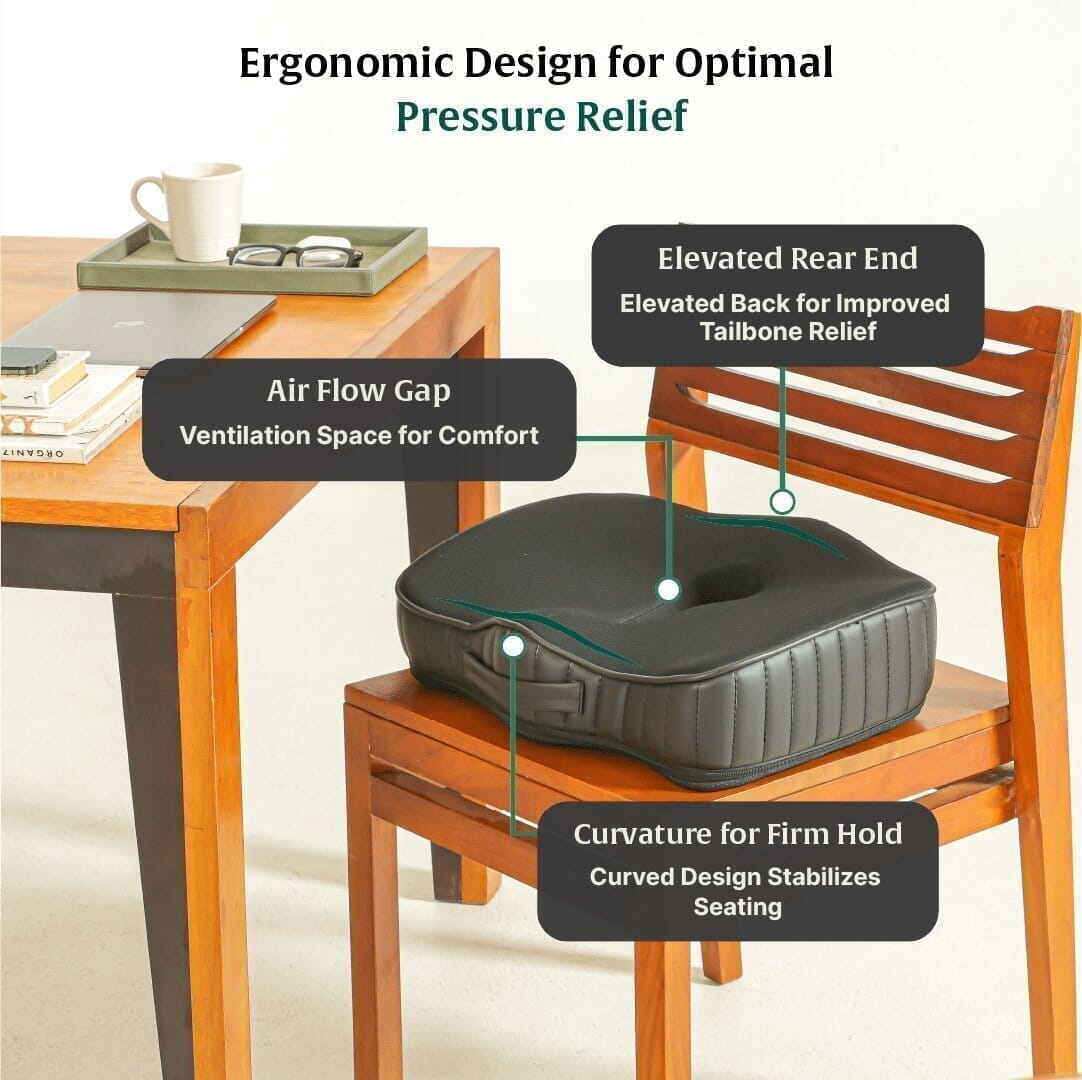 Coccyx Care Cushion Seat Cushion The White Willow