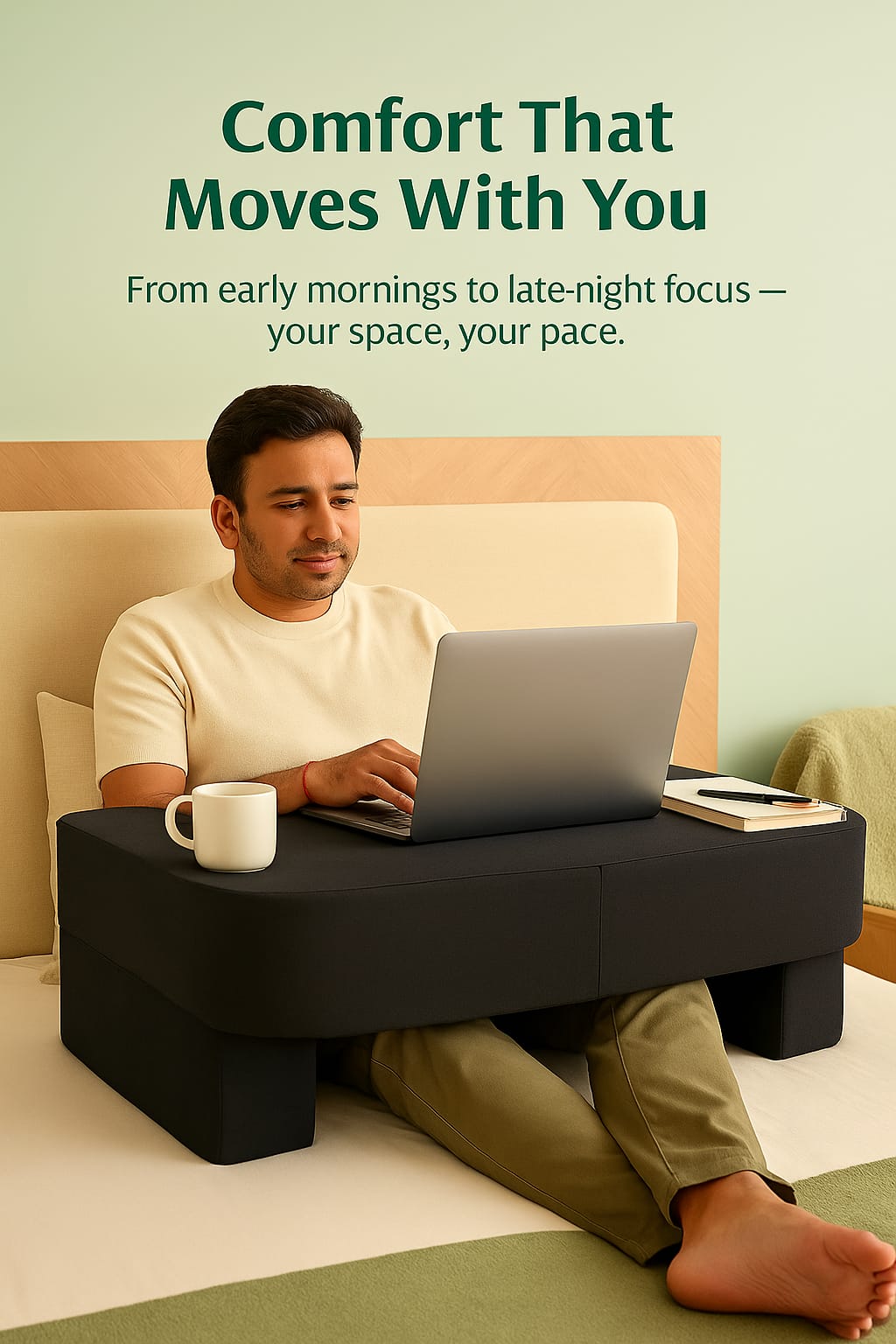 ComfortPro Lap Desk Pillow - Lap Desks - The White Willow