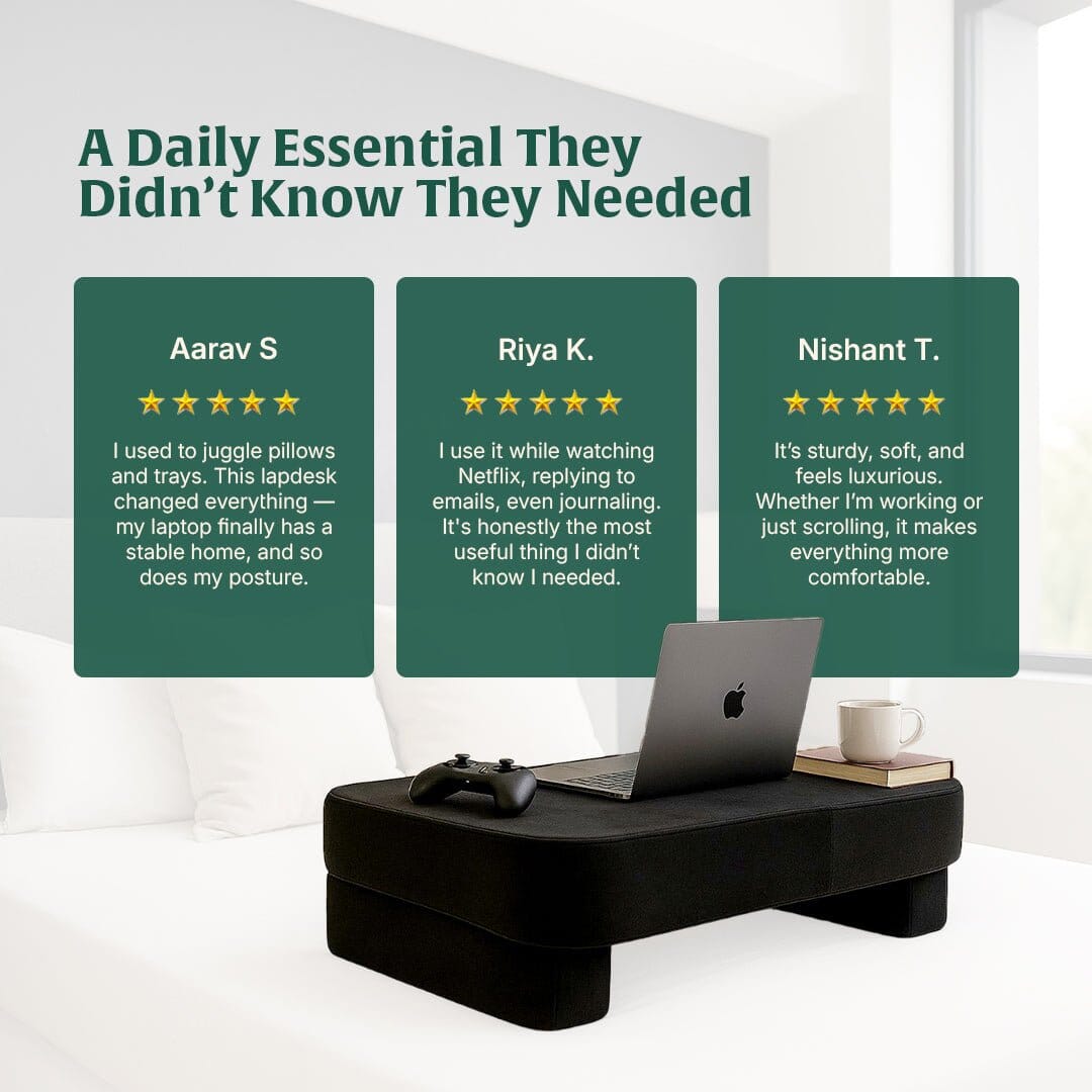 ComfortPro Lap Desk Pillow Lap Desks The White Willow