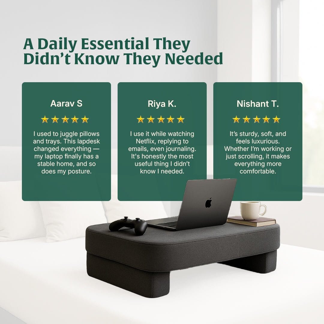 ComfortPro Lap Desk Pillow Lap Desks The White Willow
