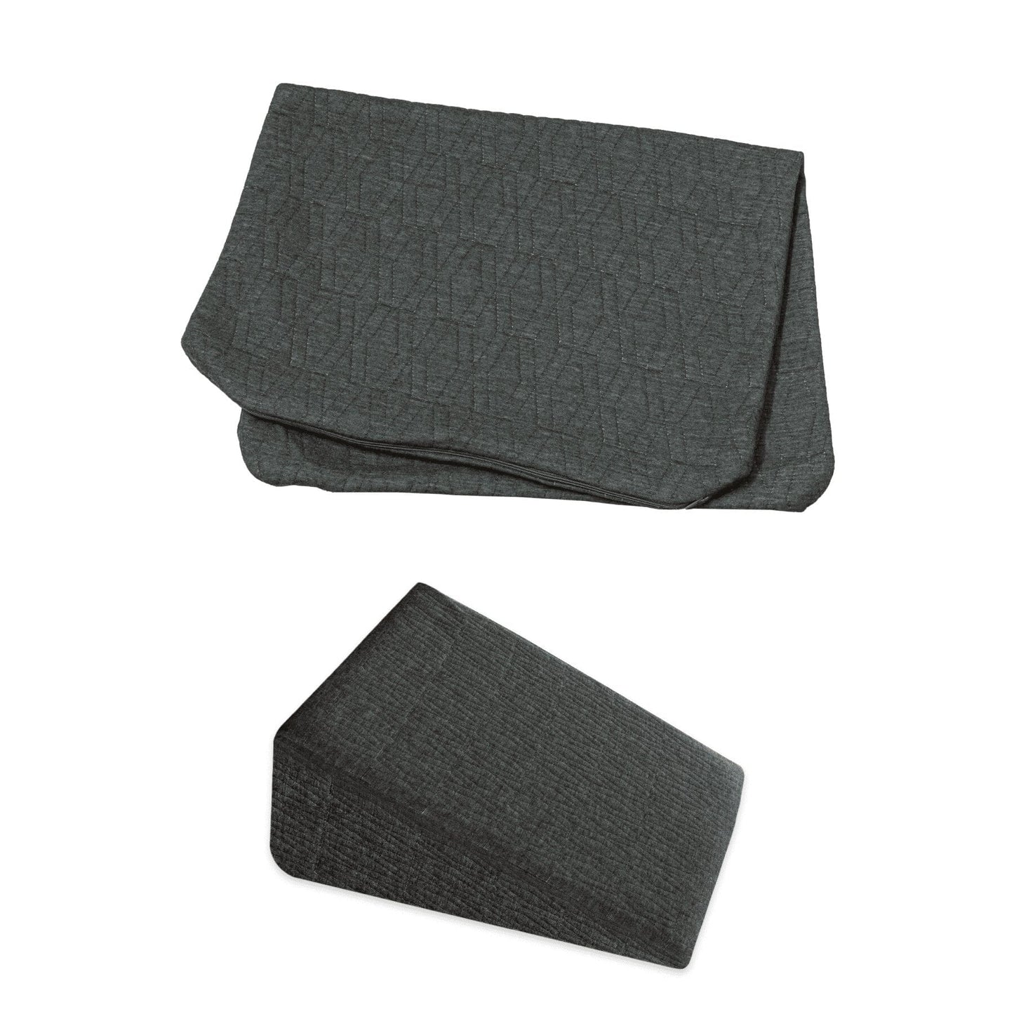 Cooling Gel Memory Foam Original Bed Wedge Pillows Cover Pillow Cover The White Willow Standard 18" x 18" 7" Inch Low Height Midnight Serene