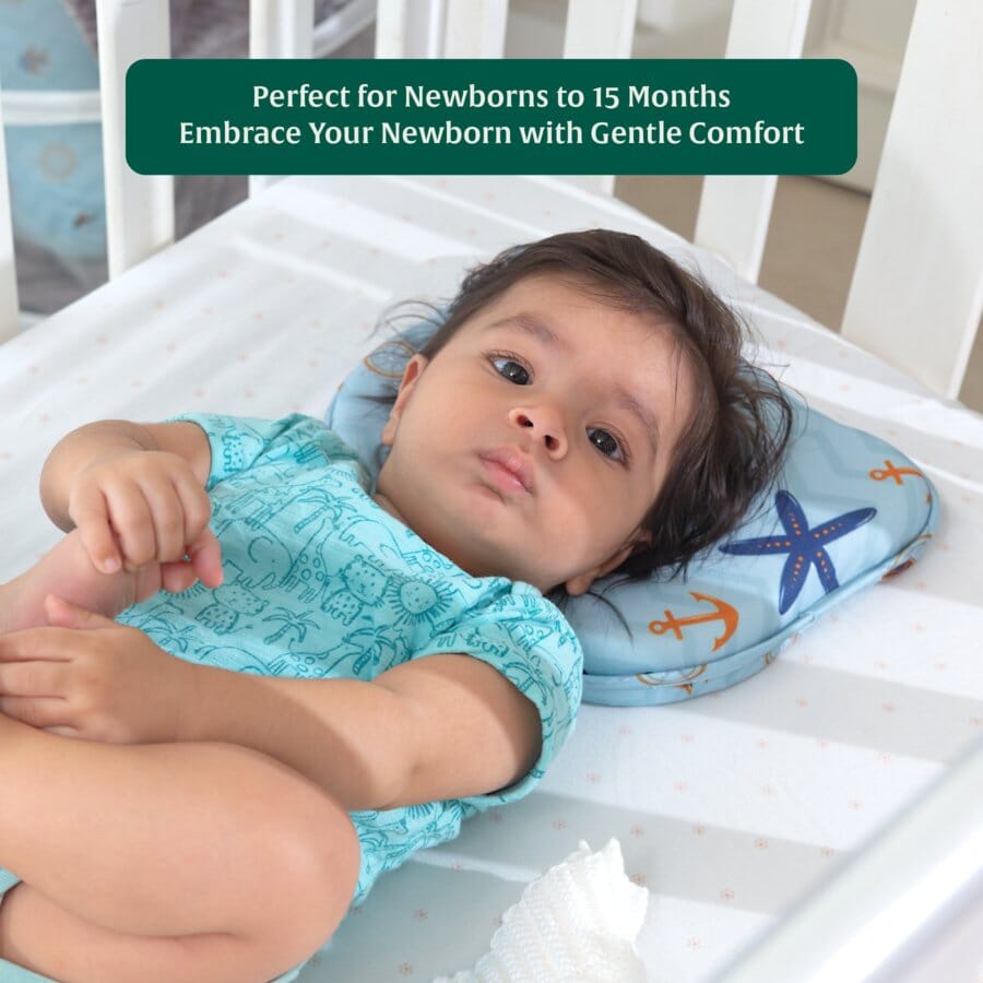 Cradle Cloud Baby Pillow Baby-0-12 Months-Pillow The White Willow