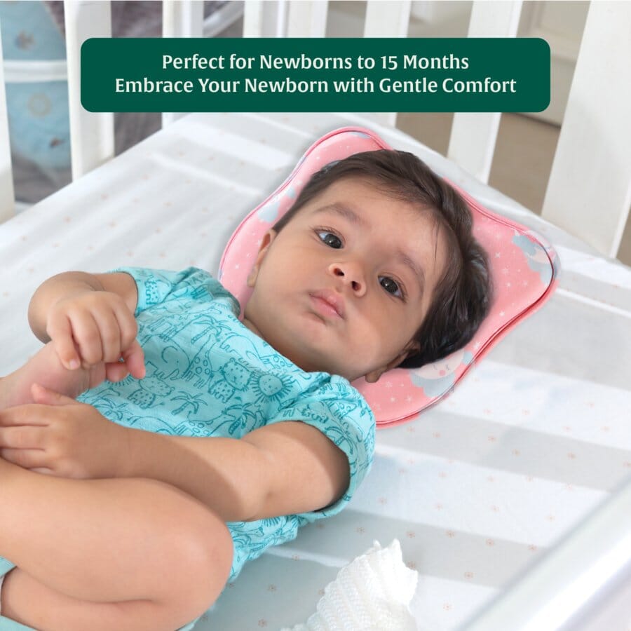 Cradle Cloud Baby Pillow Baby-0-12 Months-Pillow The White Willow