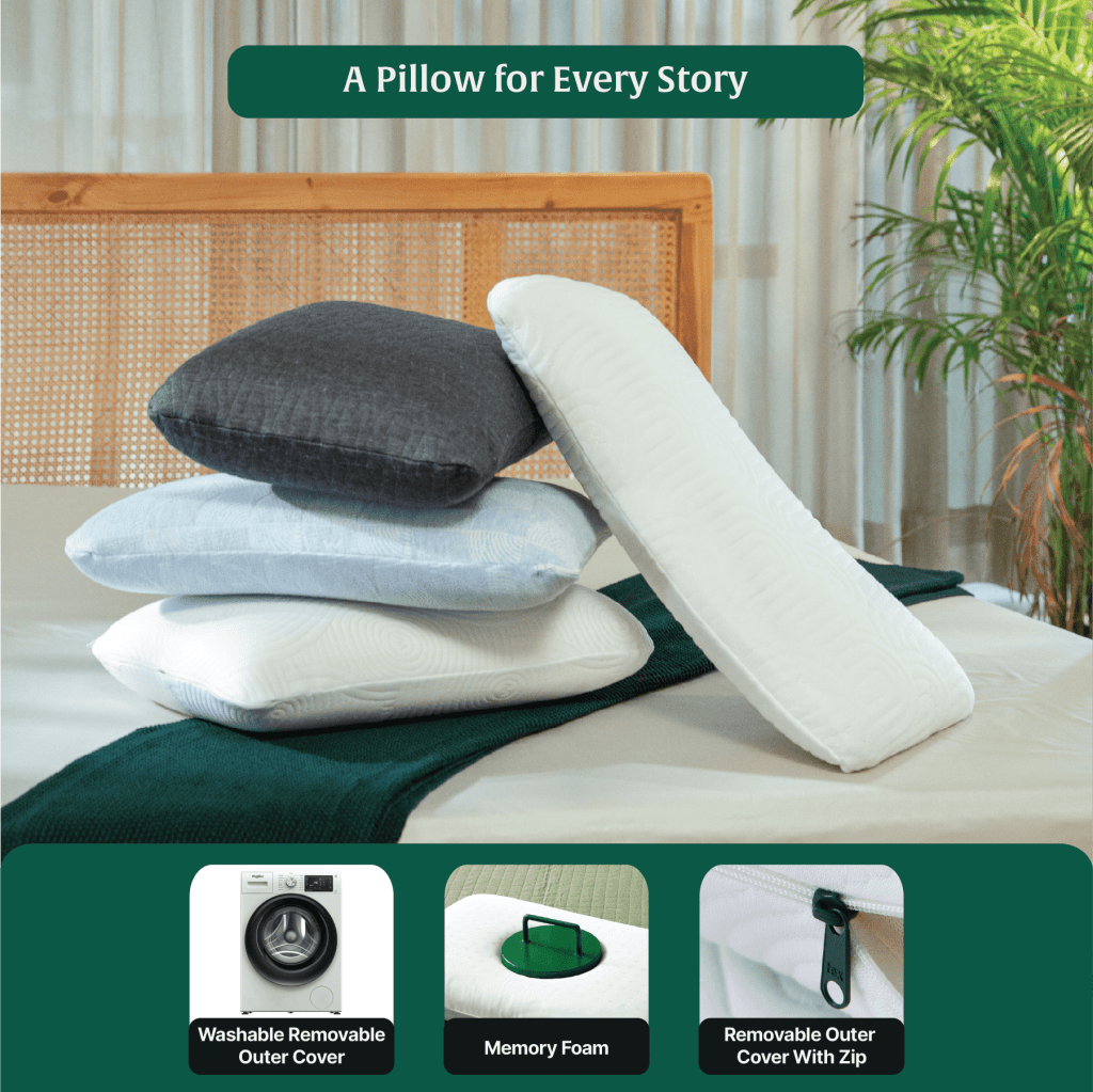 Cypress - Memory Foam Pillow - Regular - Medium Firm Regular Pillow The White Willow