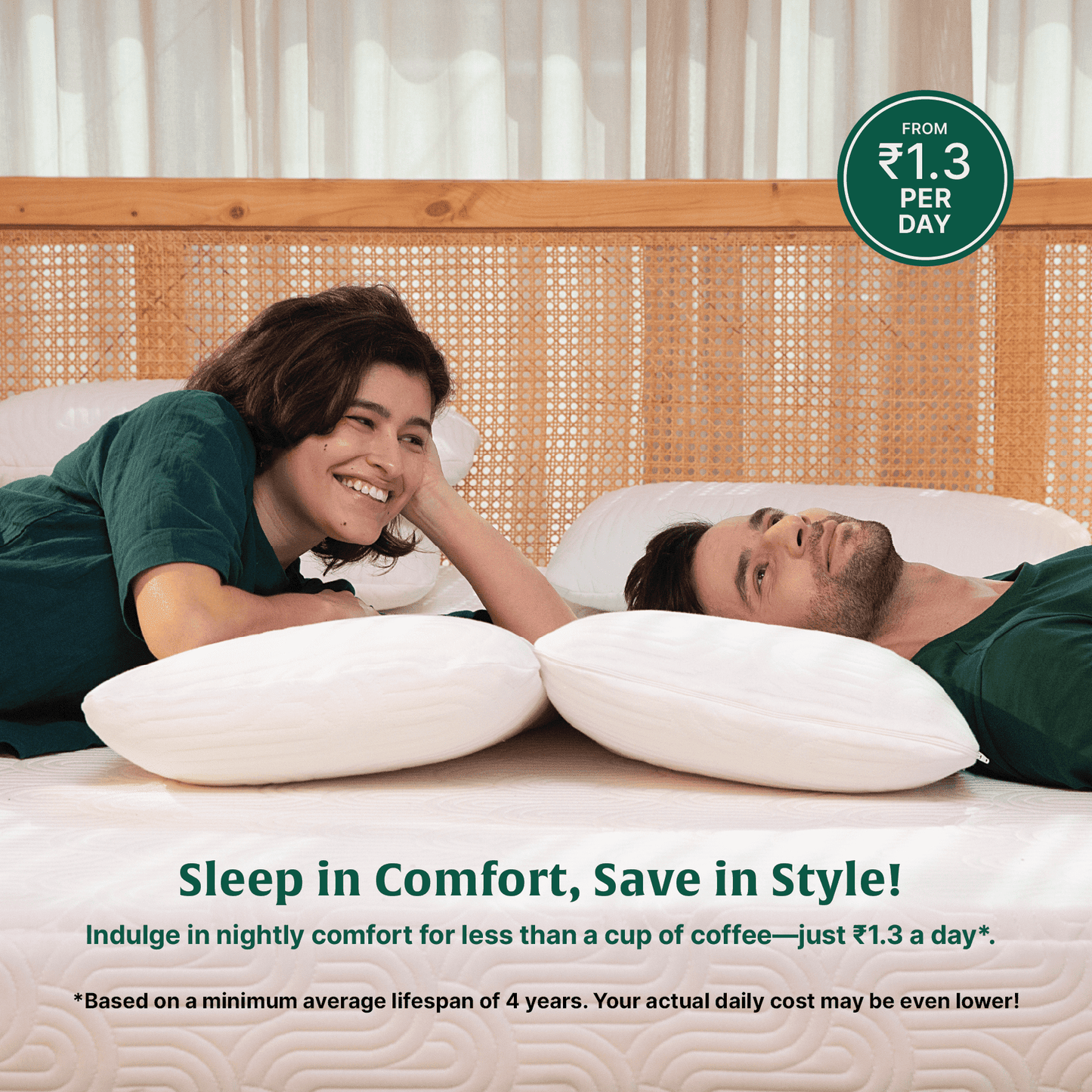 Cypress - Memory Foam Pillow - Regular - Medium Firm Regular Pillow The White Willow