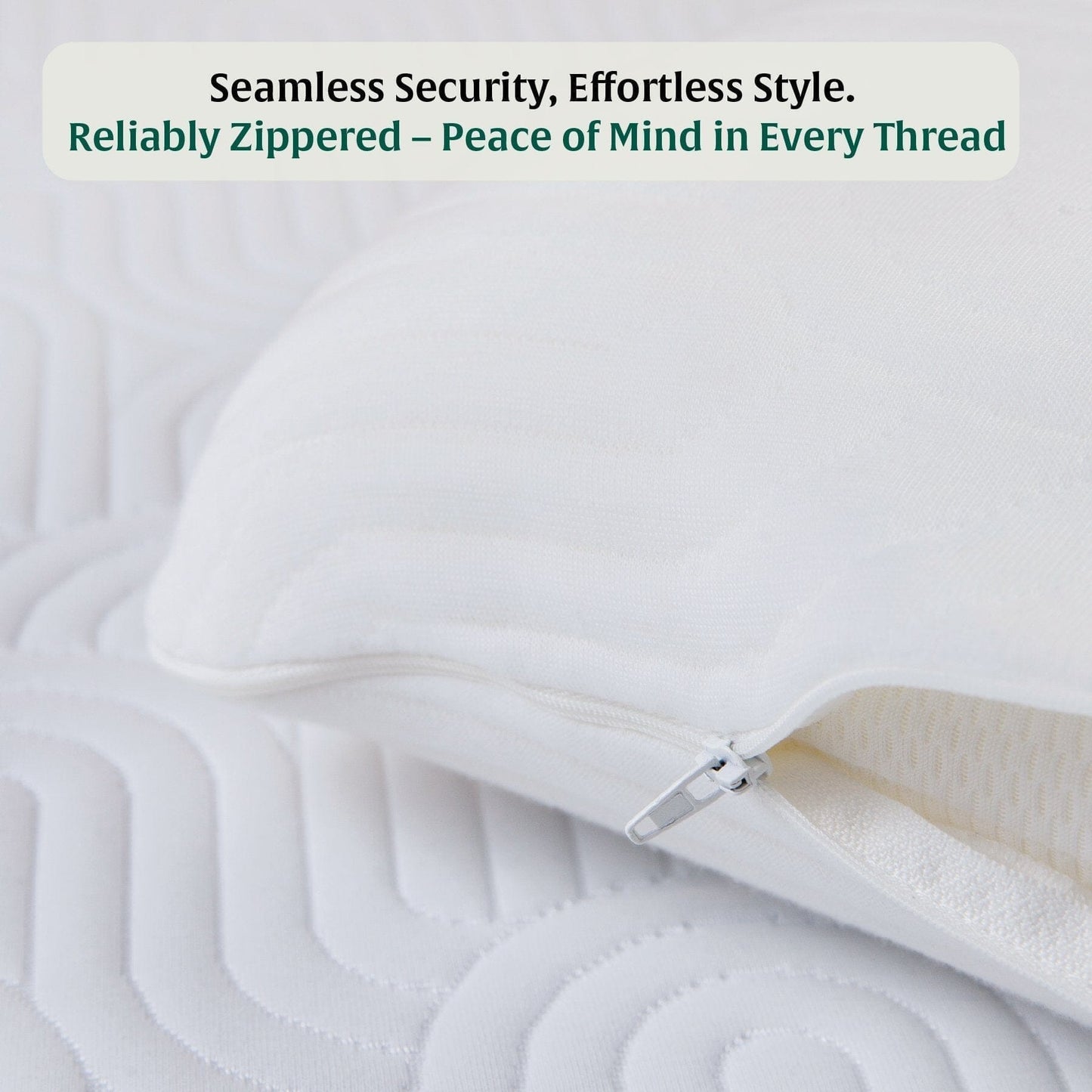 DualRest Side & Back Support Contour Pillow Cover Only Pillow Cover The White Willow