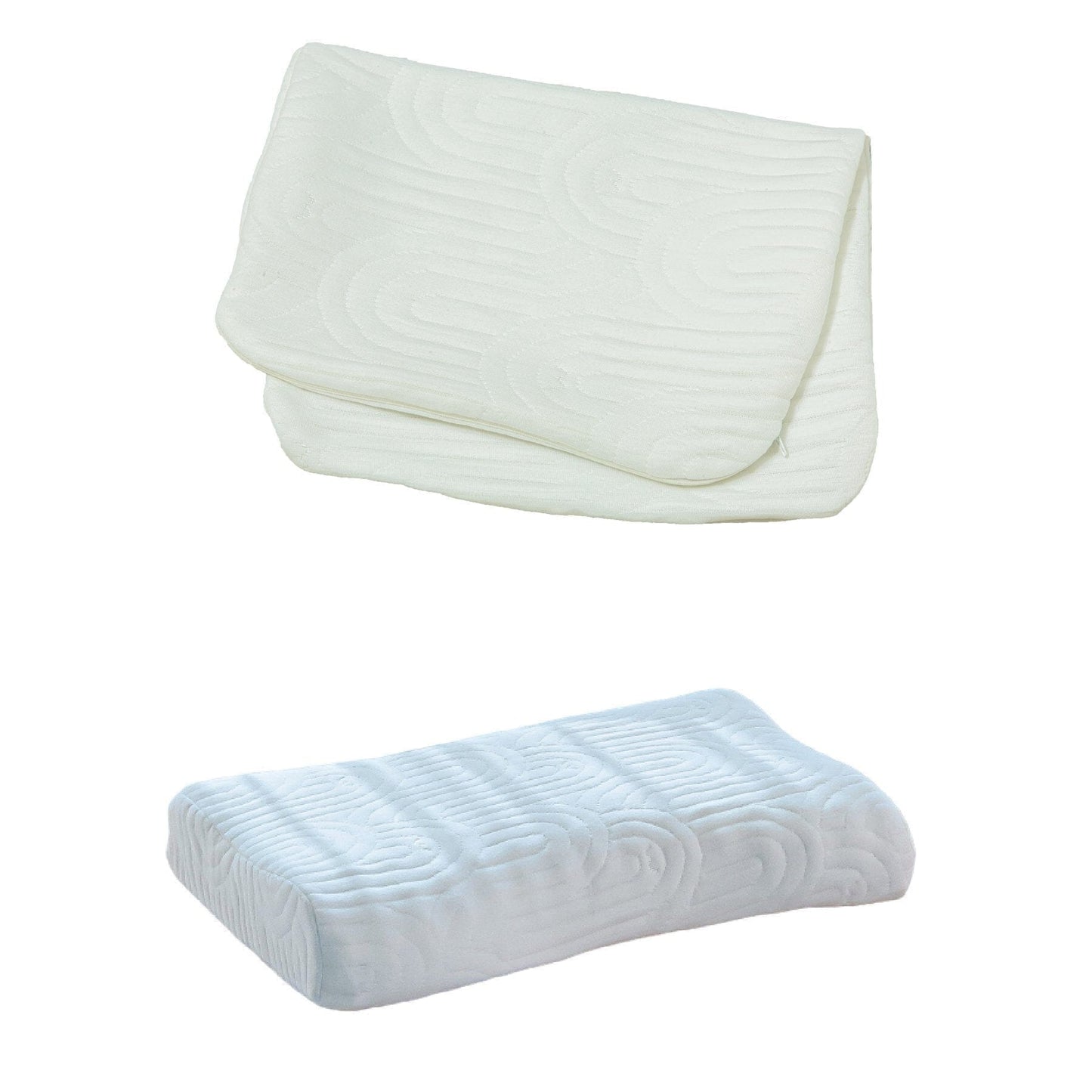 DualRest Side & Back Support Contour Pillow Cover Only Pillow Cover The White Willow