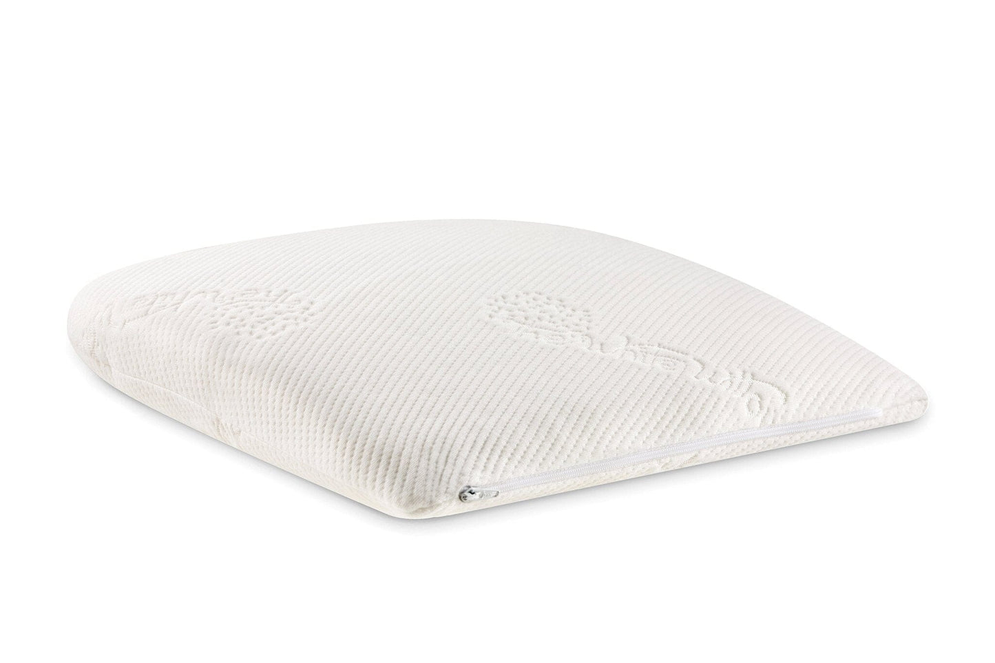 EaseOn-The-Go Travel Pillow Lumbar Back Support The White Willow White