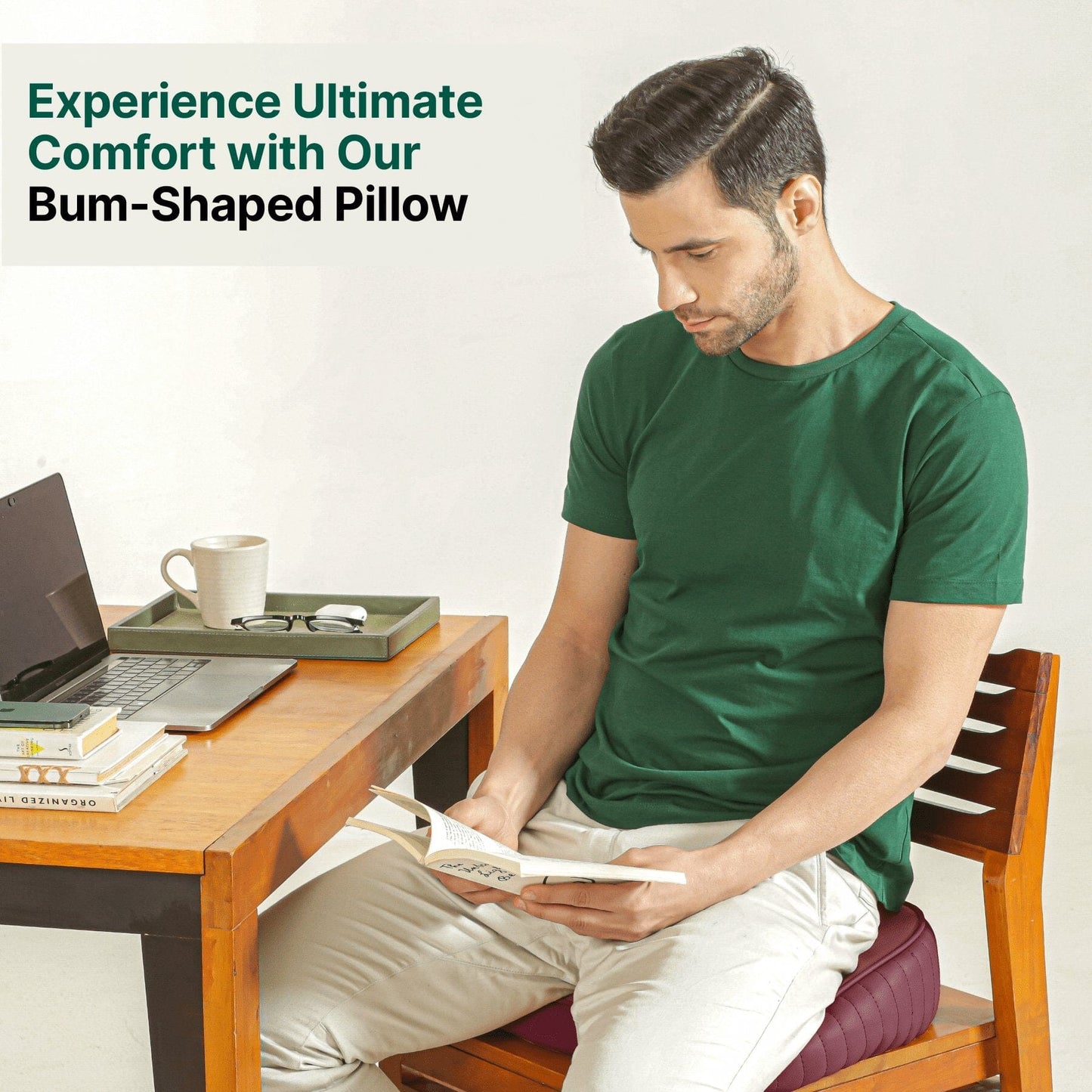 ErgoBum Seat Cushion Seat Cushion The White Willow