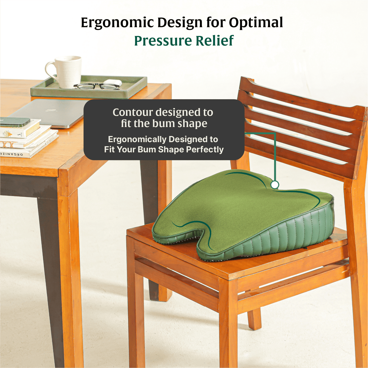 ErgoBum Seat Cushion Seat Cushion The White Willow
