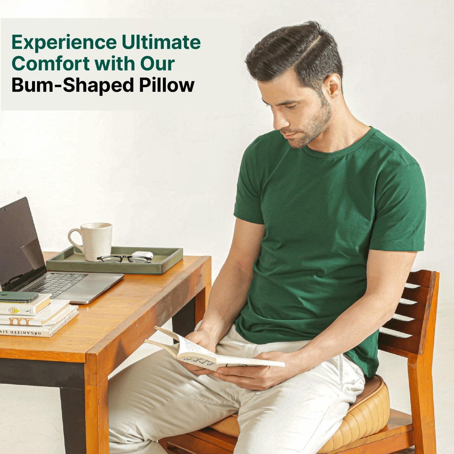 ErgoBum Seat Cushion Seat Cushion The White Willow