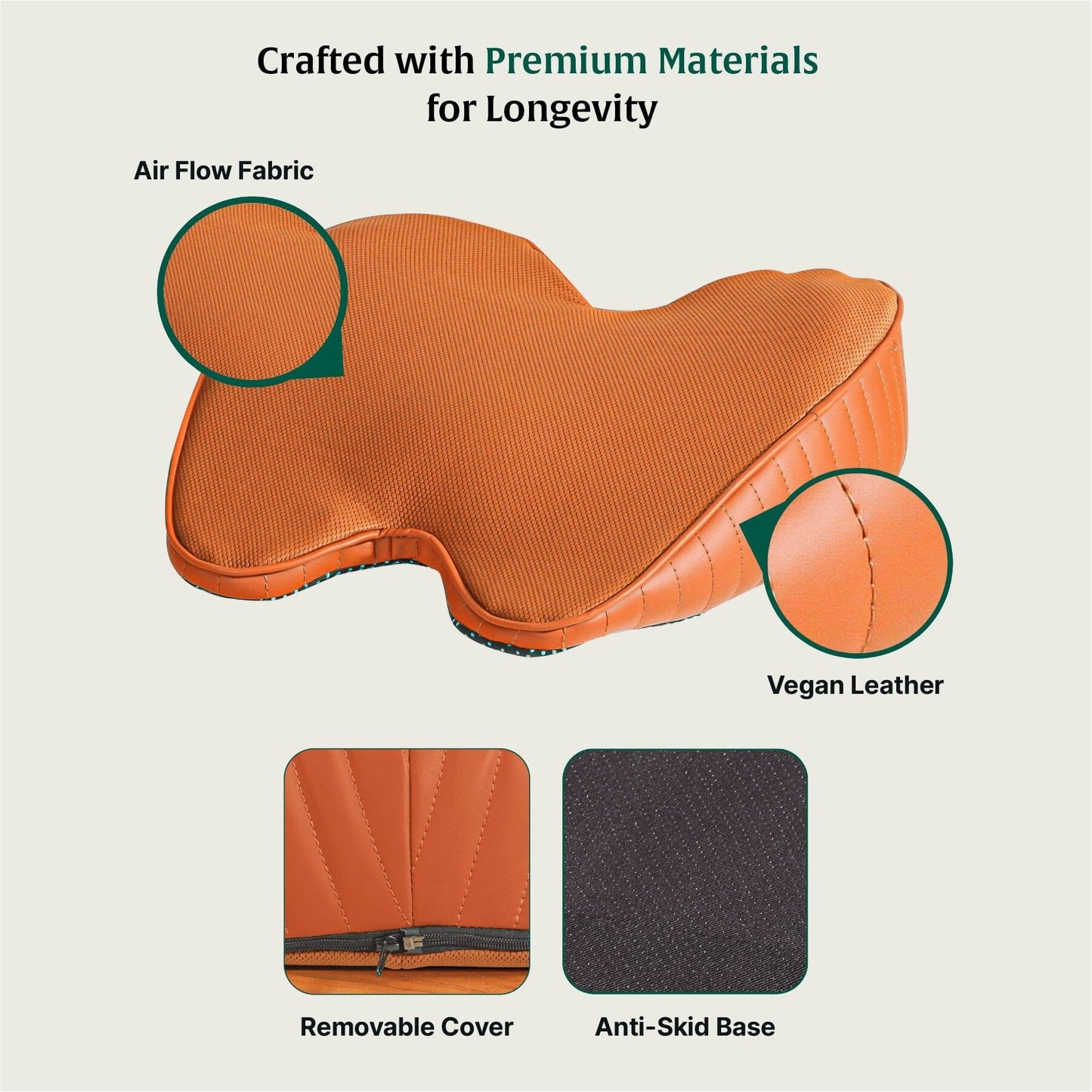 ErgoBum Seat Cushion Seat Cushion The White Willow