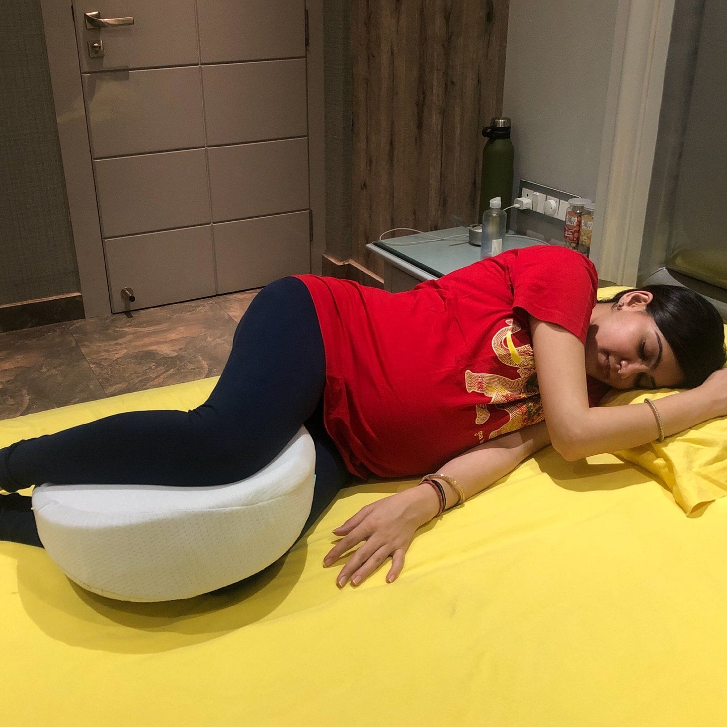Essentia - Maternity Combo - C Shaped Pregnancy Pillow & Bed Wedge Pillow - Medium Firm Combo-Pregnancy Pillow The White Willow