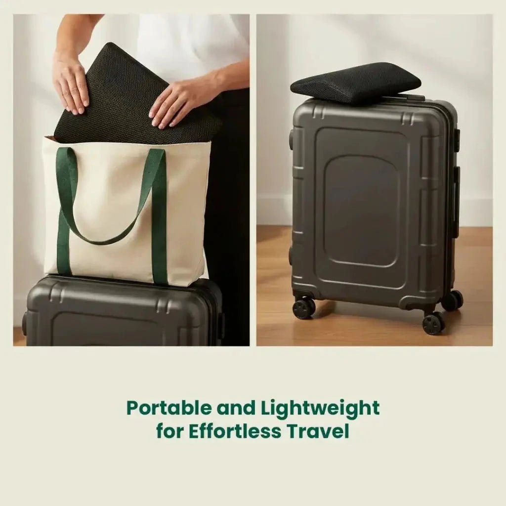 Globetrotter Back Support Pillow - Travel Pillow - The White Willow