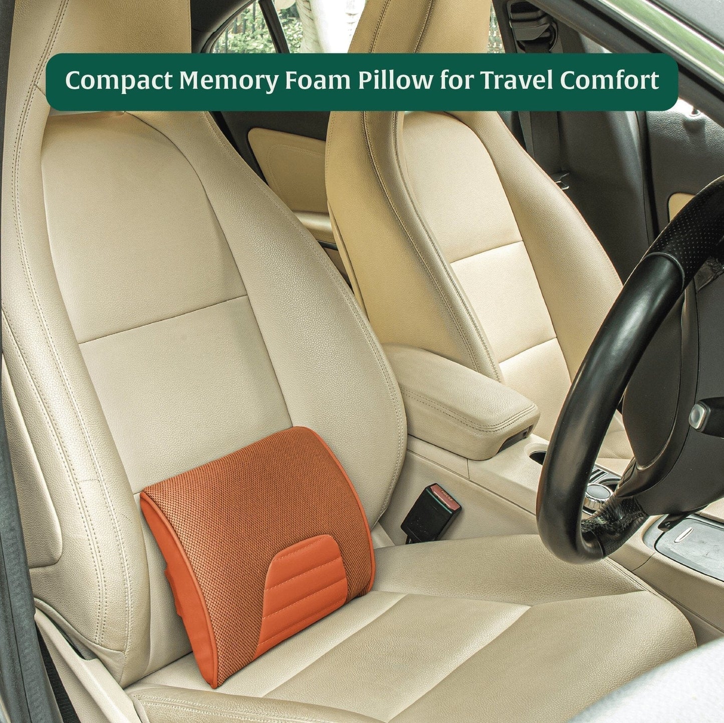Globetrotter Back Support Pillow Travel Pillow The White Willow