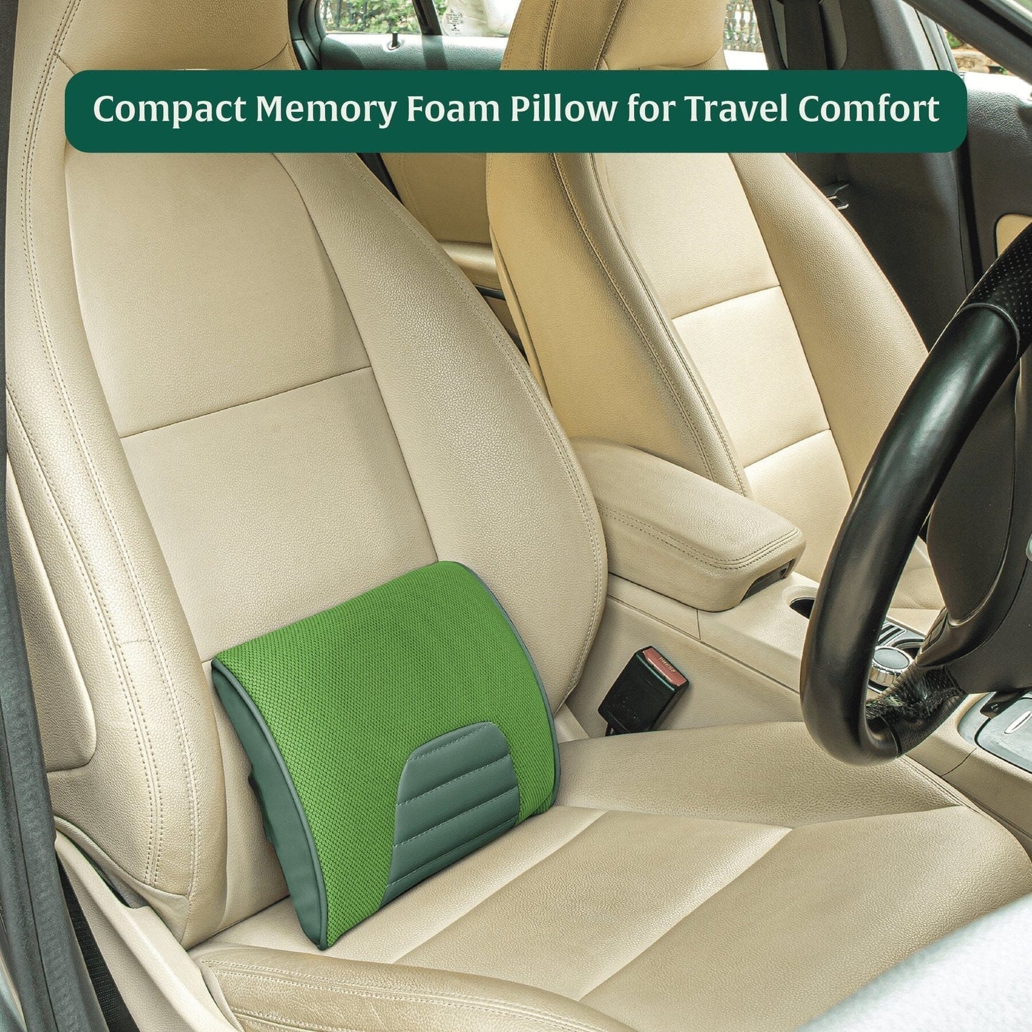 Globetrotter Back Support Pillow Travel Pillow The White Willow