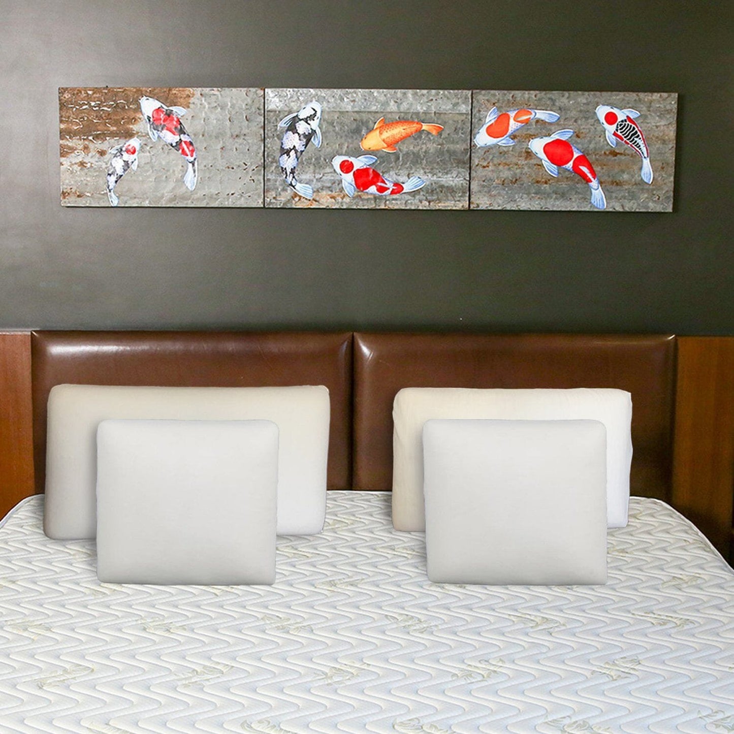 House Warming Combo - Memory Foam Bed Pillows & Cushions - Medium Firm Combo-Family The White Willow