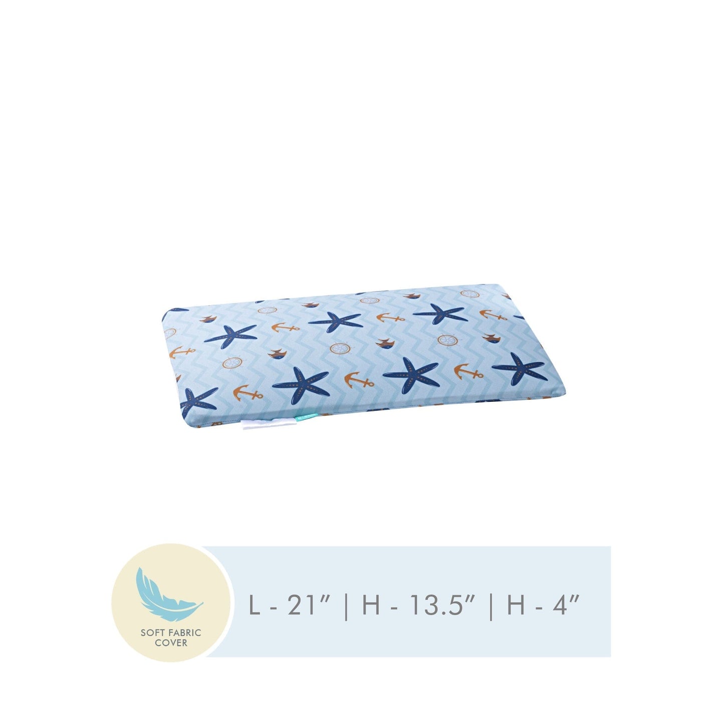 Kids Regular Pillow Cover Only Pillow Cover The White Willow Blue