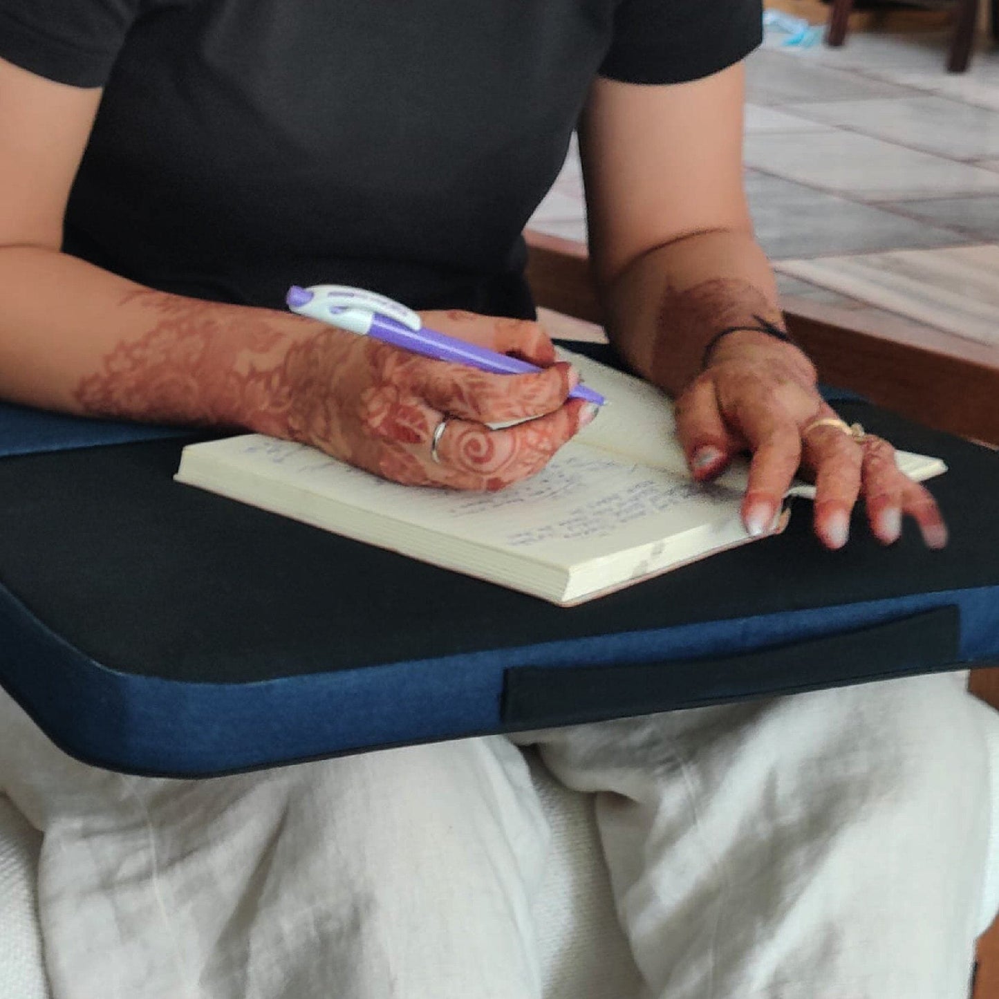 Laptalk - High Resilience Foam - Portable Lap Desk Cushion - Firm Lap Desks The White Willow