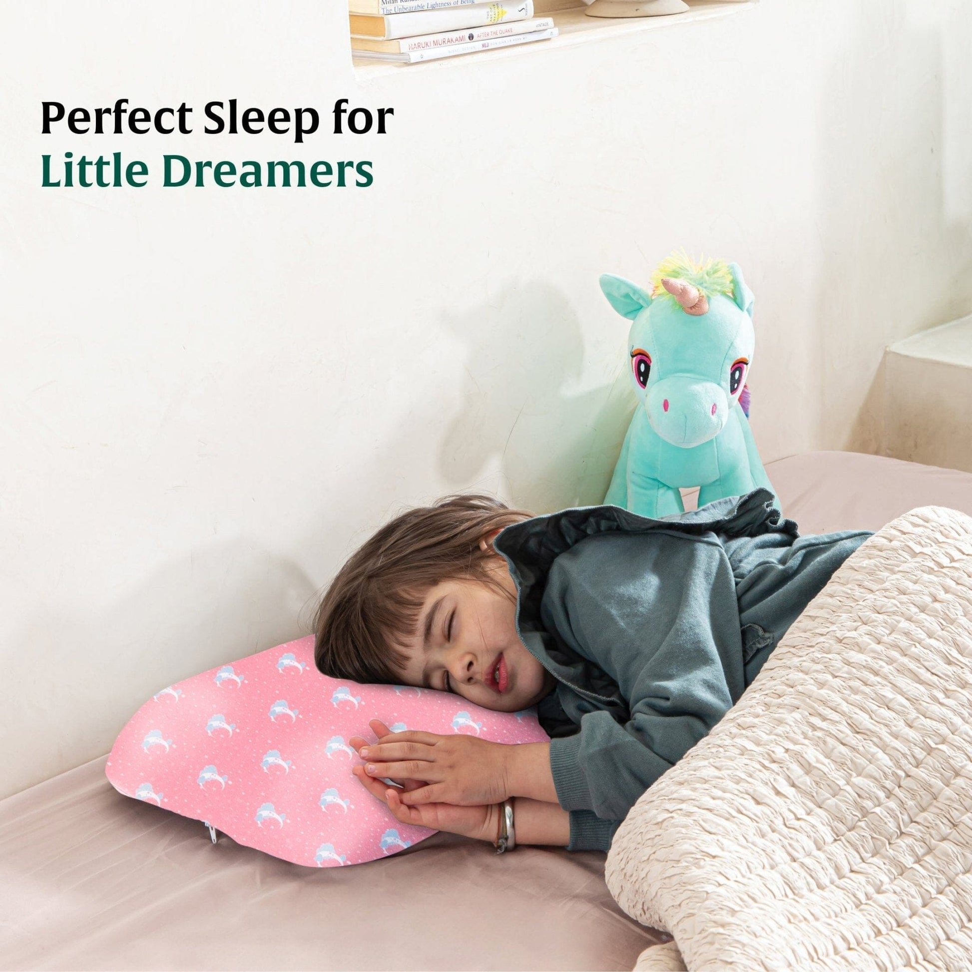 Little Dreamers Magic Mellow Pillow Baby-3-8 Years-Pillow The White Willow