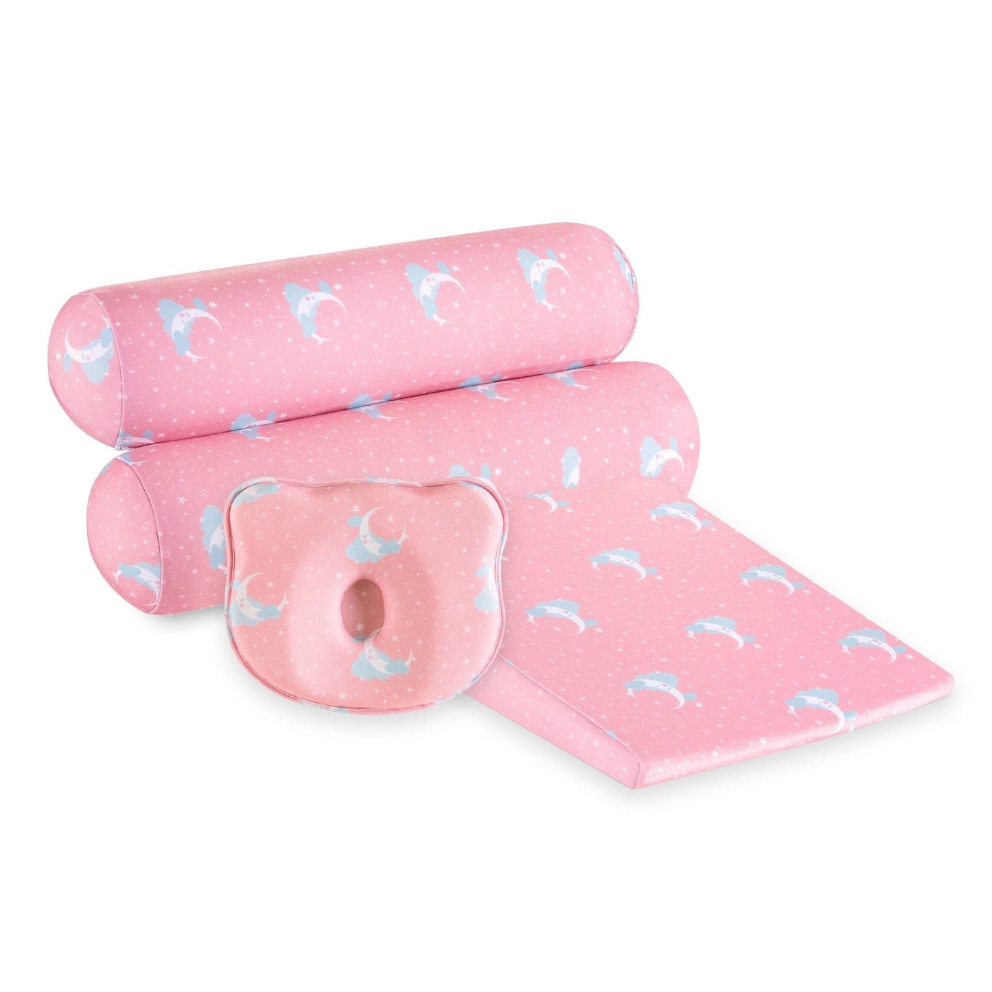 Moonstar - Baby Essentials Combo - Medium Firm Combo-0-12 Months-Baby-Pillow The White Willow