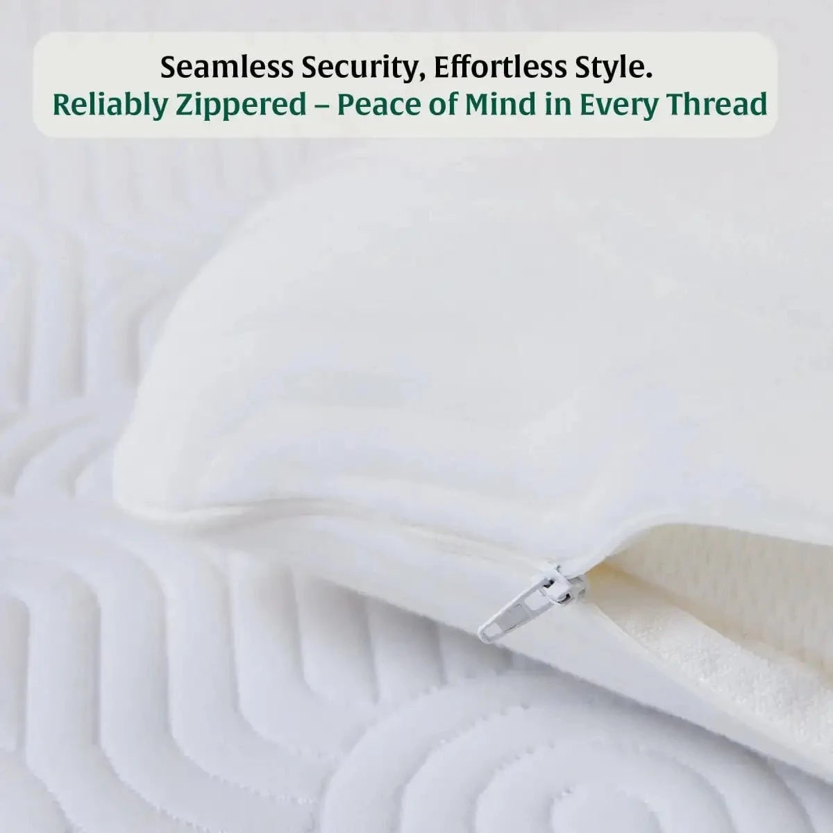 NeckFlex Dual Loft Cervical Alignment Pillow Cover Only Pillow Cover The White Willow