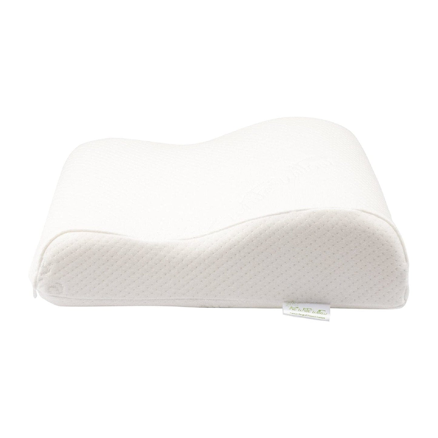 Notus - Memory foam Small Contour Travel Pillow - Medium Firm Travel Pillow The White Willow