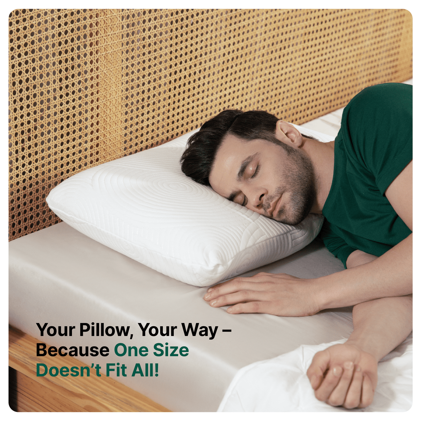 Original Pillow- Lunar Soft Regular Pillow The White Willow Soft Standard Size: 22 inch x 14 inch 4 inch