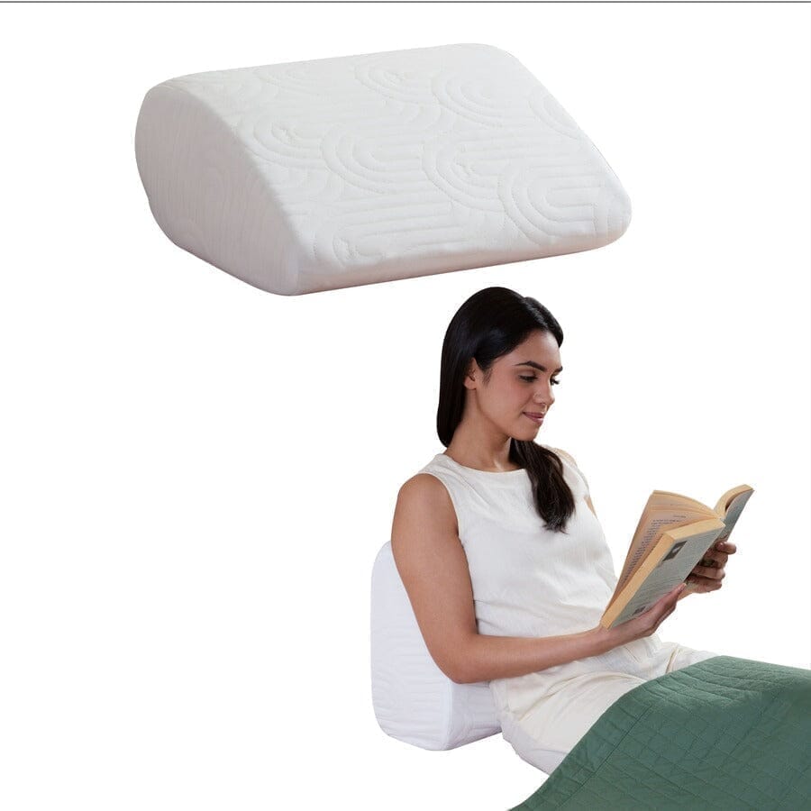 Roundabout Comfort Pillow Bed Wedge The White Willow Medium Firm Creamy Calm