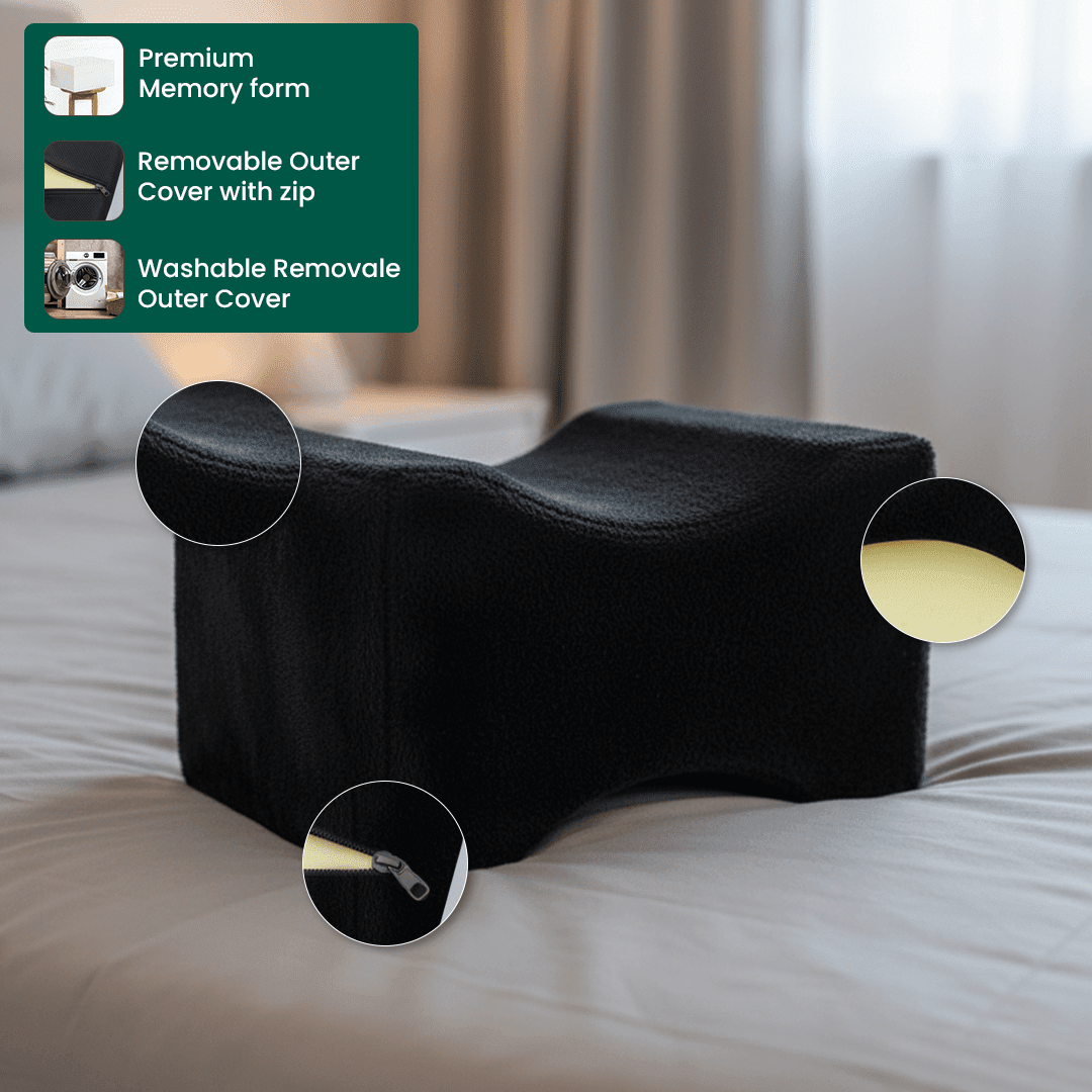 SecureComfort Knee Rest Pillow - Leg Support Pillow - The White Willow