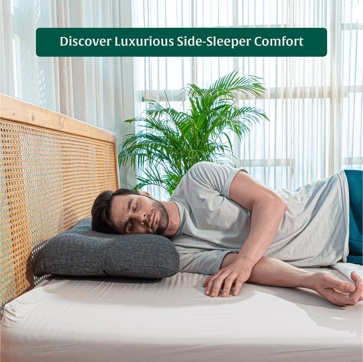 SereneSleeper Rest Easy Comfort Pillow Contour Pillow The White Willow