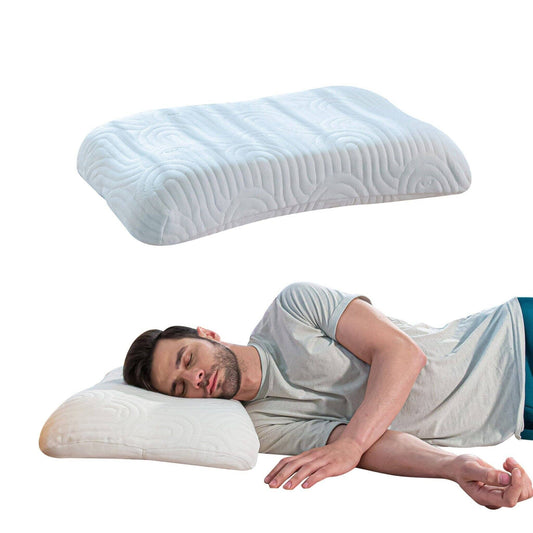 SereneSleeper Rest Easy Comfort Pillow Contour Pillow The White Willow Creamy Calm