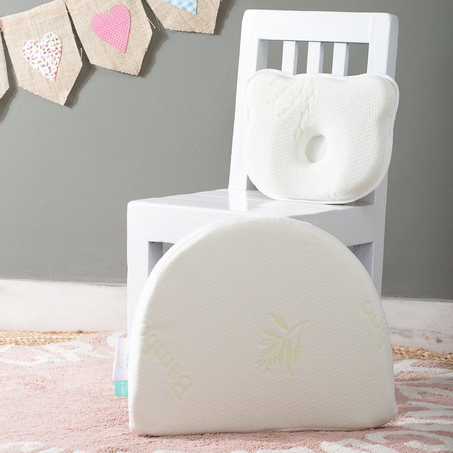 Sleepy Teddy - Baby Essentials Combo - Medium Firm Combo-0-12 Months-Baby-Pillow The White Willow