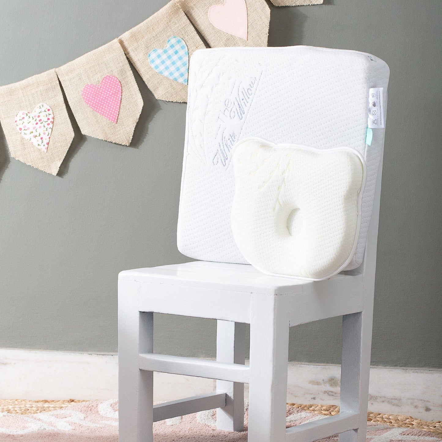 Snuggles - Baby Comfort Combo - Medium Firm Combo-0-12 Months-Baby-Pillow The White Willow