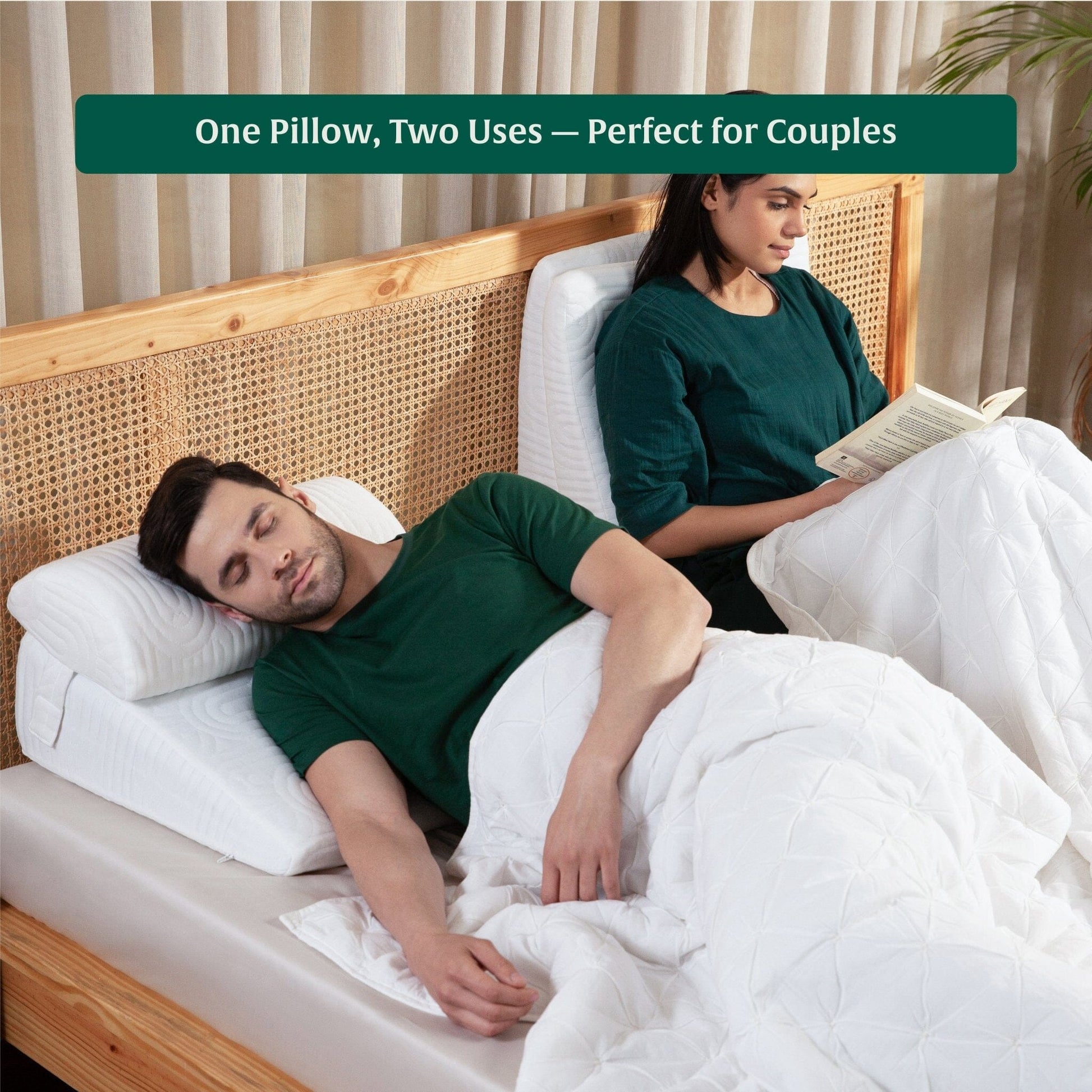 SplitComfort Dual Wedge Bed Wedge The White Willow