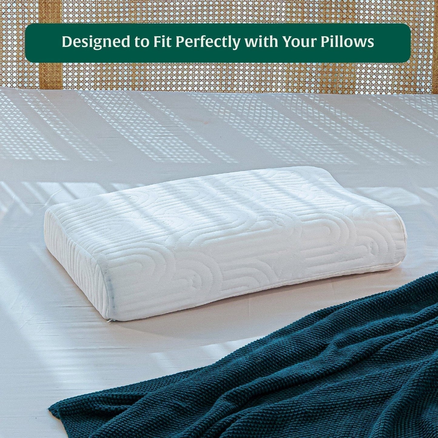 The Original Contour Pillows Cover Only Pillow Cover The White Willow