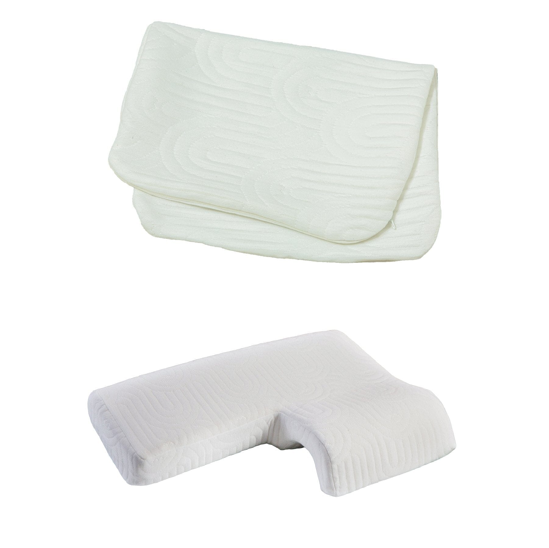 TogetherRest Hug Pillow Cover Only Pillow Cover The White Willow Left Side Creamy Calm