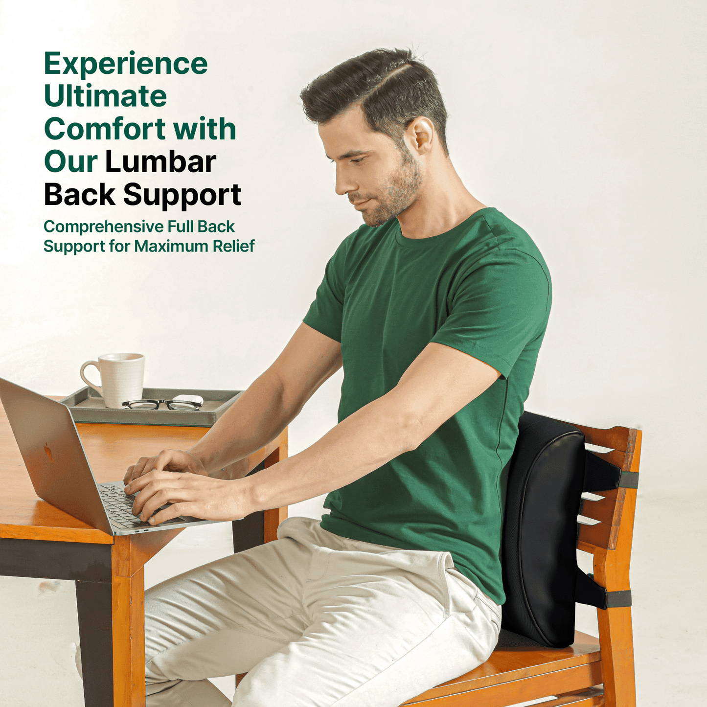 TotalSupport Full Back Pillow Lumbar Back Support The White Willow