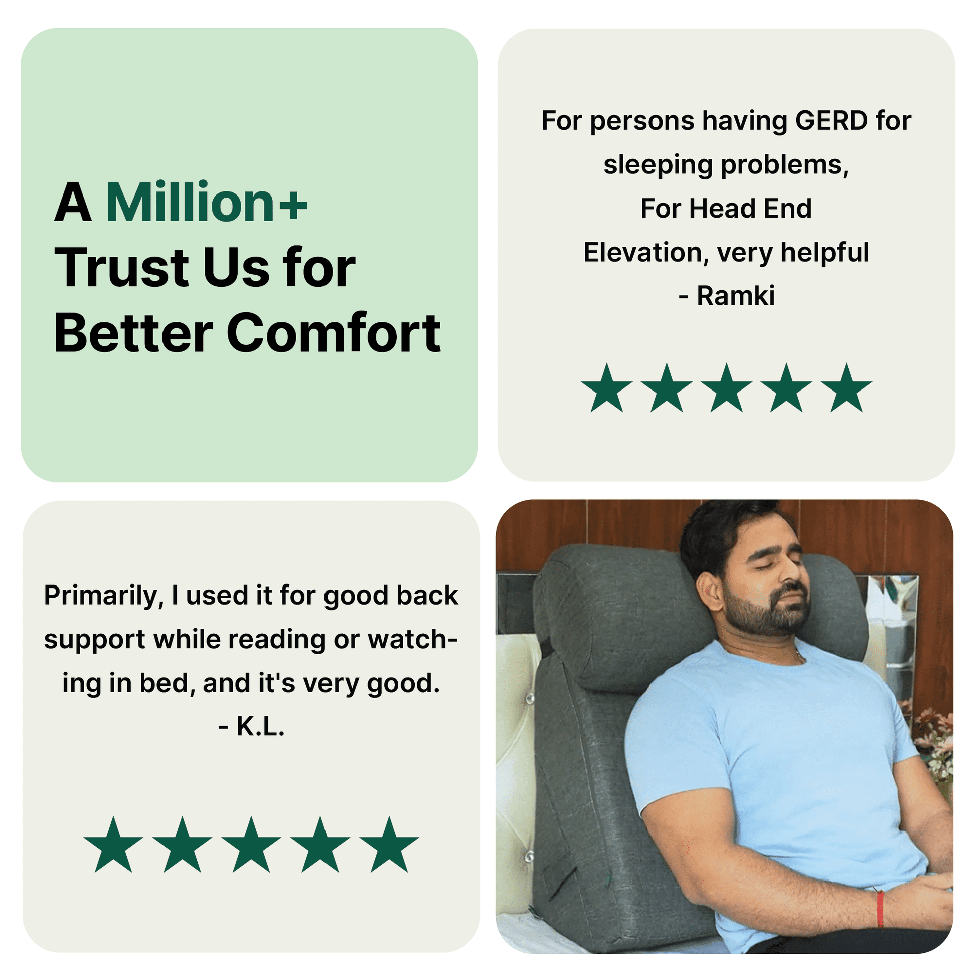 TriAdjust Comfort Plus Bed Wedge Pillow Bed Wedge The White Willow