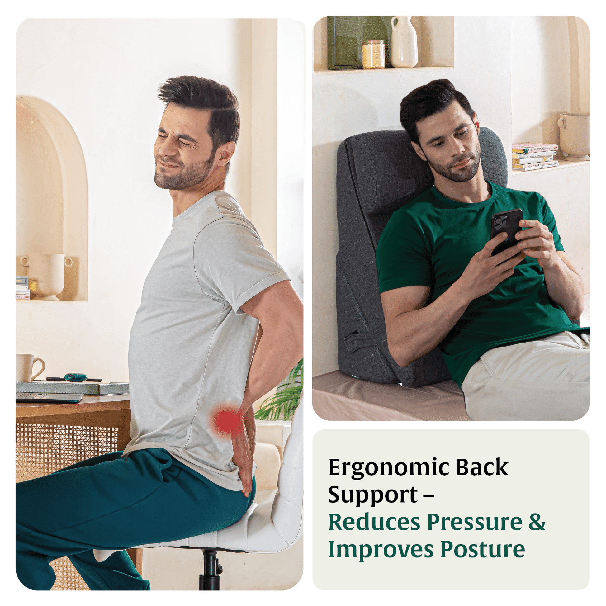 TriAdjust Comfort Plus Bed Wedge Pillow Bed Wedge The White Willow