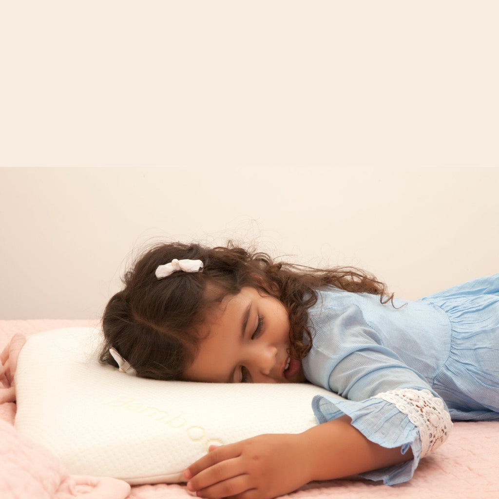 Celeste - Memory Foam Kids Pillow - Regular - Above 3 Years - Soft Maternity & Kids The White Willow Green 