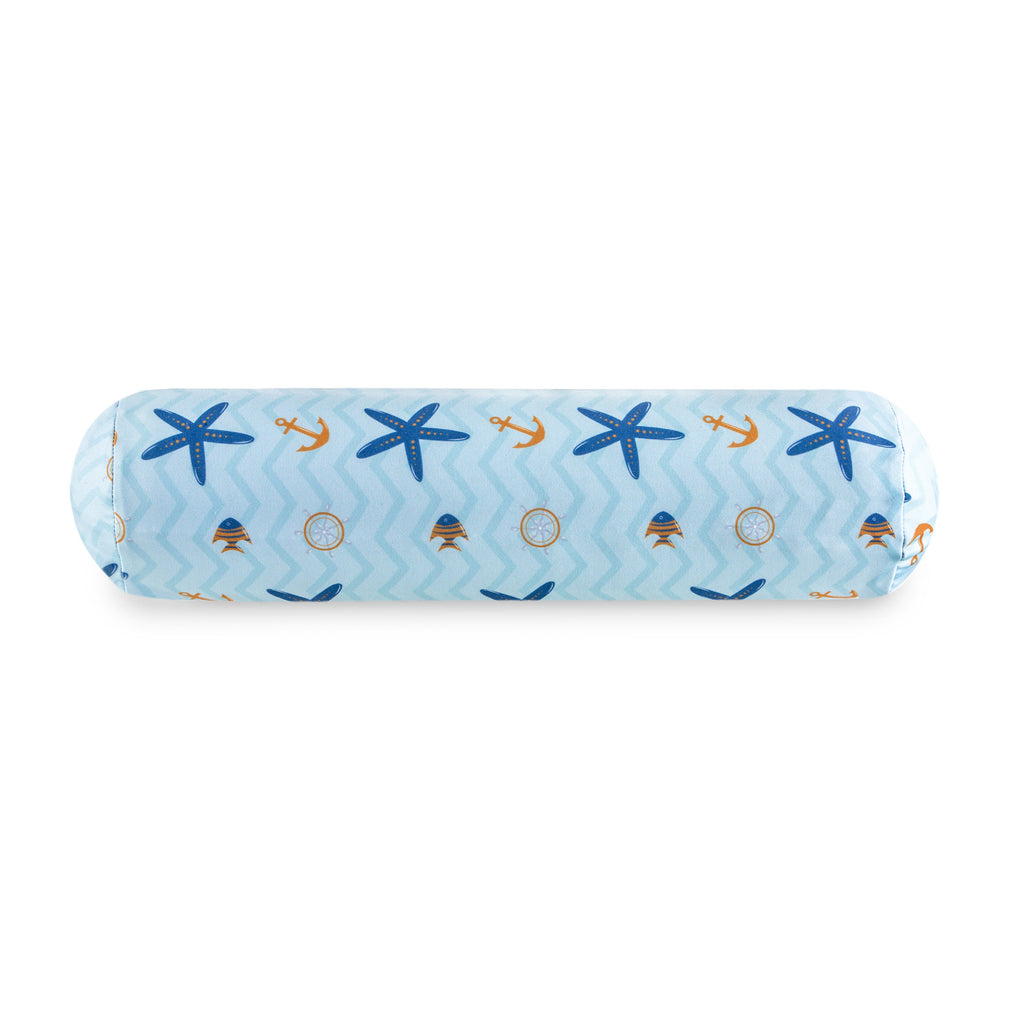 Fuzzy - Memory Foam Small Round Baby Bolster - Soft - The White Willow