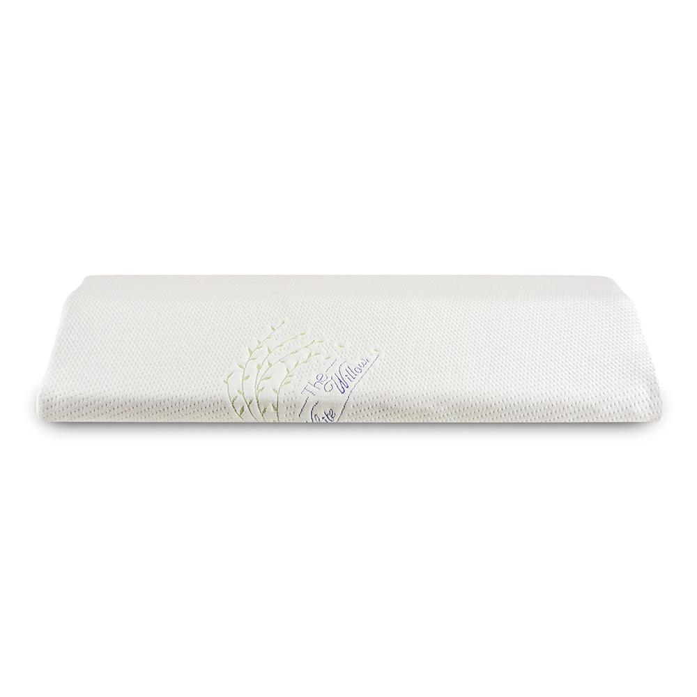 Isis - Memory Foam Lumbar Support Spine Pillow - Medium Firm - The White Willow