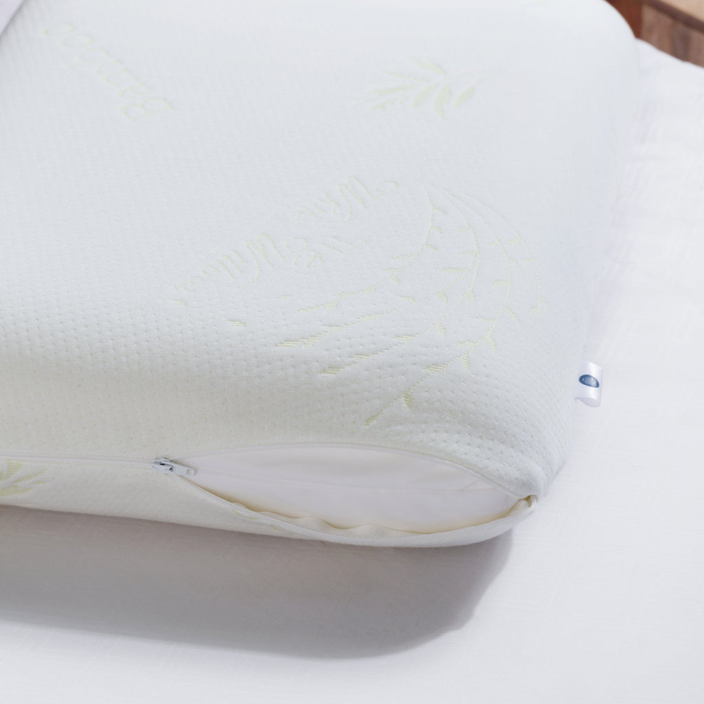Lorena - High Resilience foam Bed Pillow - Regular - Firm - The White Willow