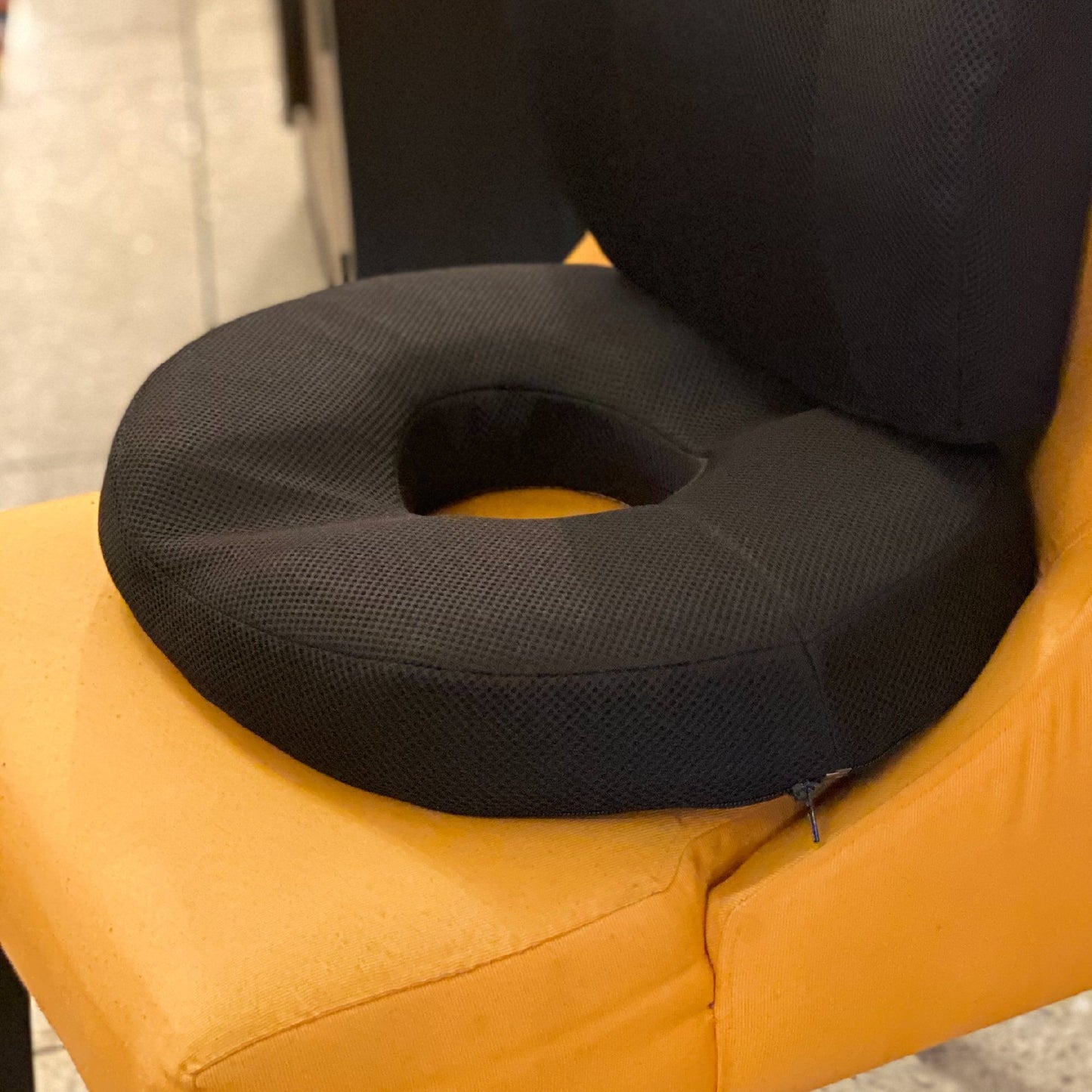 Sky - HR Foam Donut Shaped Seat Cushion - Tailbone and Lumbar Support - Firm - The White Willow