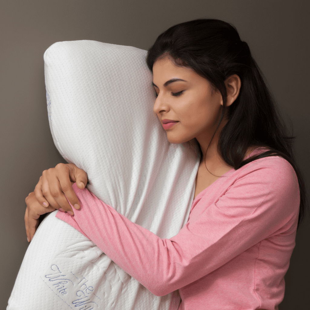 Sleepy Delight - Family Combo - Memory Foam Pillow, Slim Pillow & Junior Kids Pillows - Soft - The White Willow